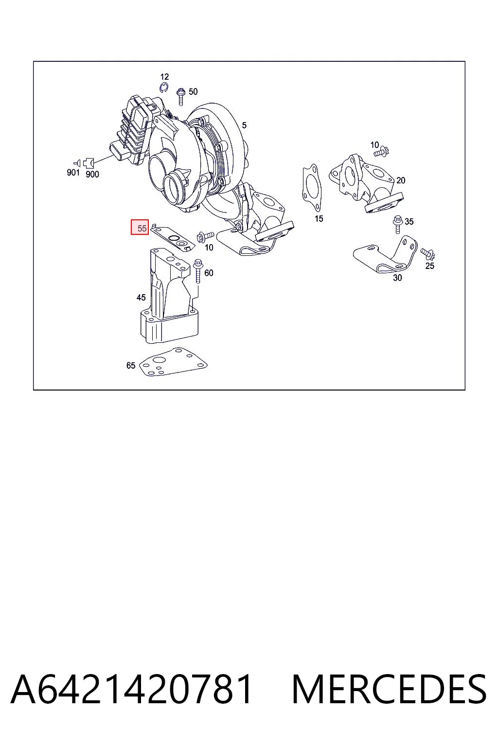 Прокладка компрессора Fiat/Alfa/Lancia K68053124AA