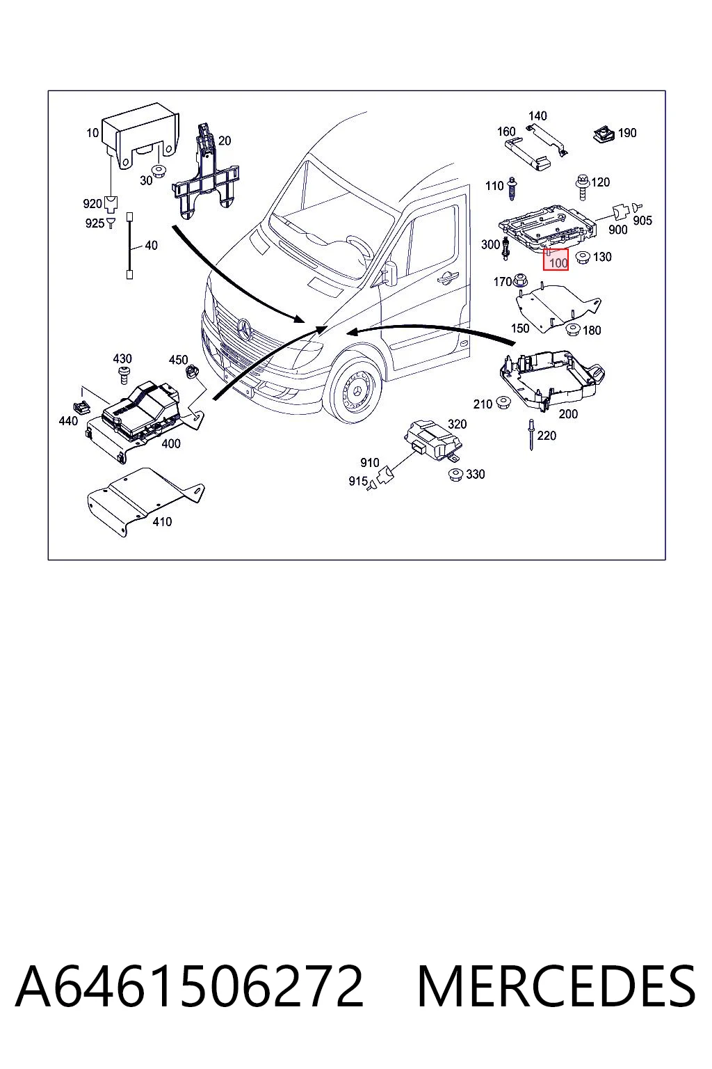  Блок управления двигателем Mercedes Sprinter 
