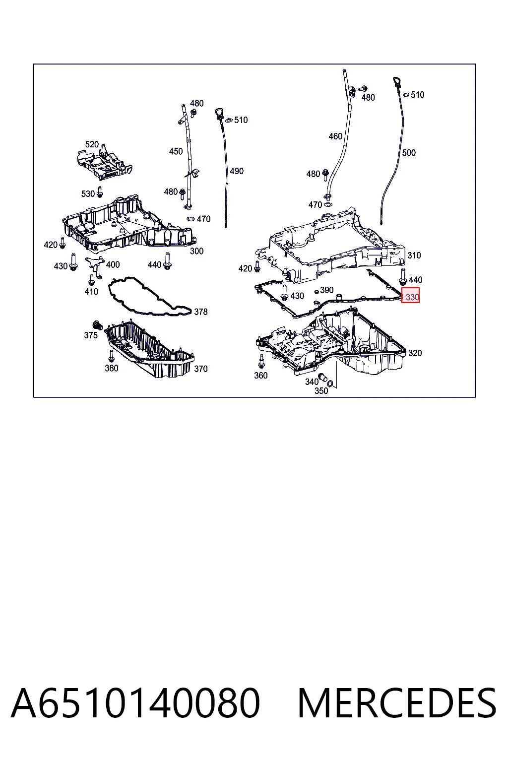 Купить K68192641AA Fiat/Alfa/Lancia Прокладка поддона картера