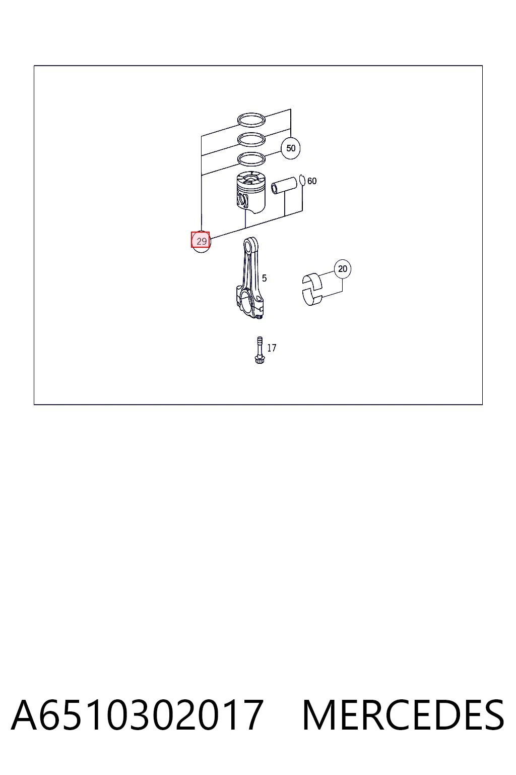 Поршень в сборе SM 801012001 цена, от 64.12 USD