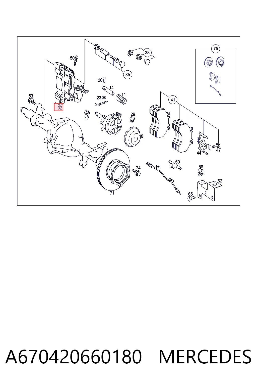 A670420660180 Mercedes