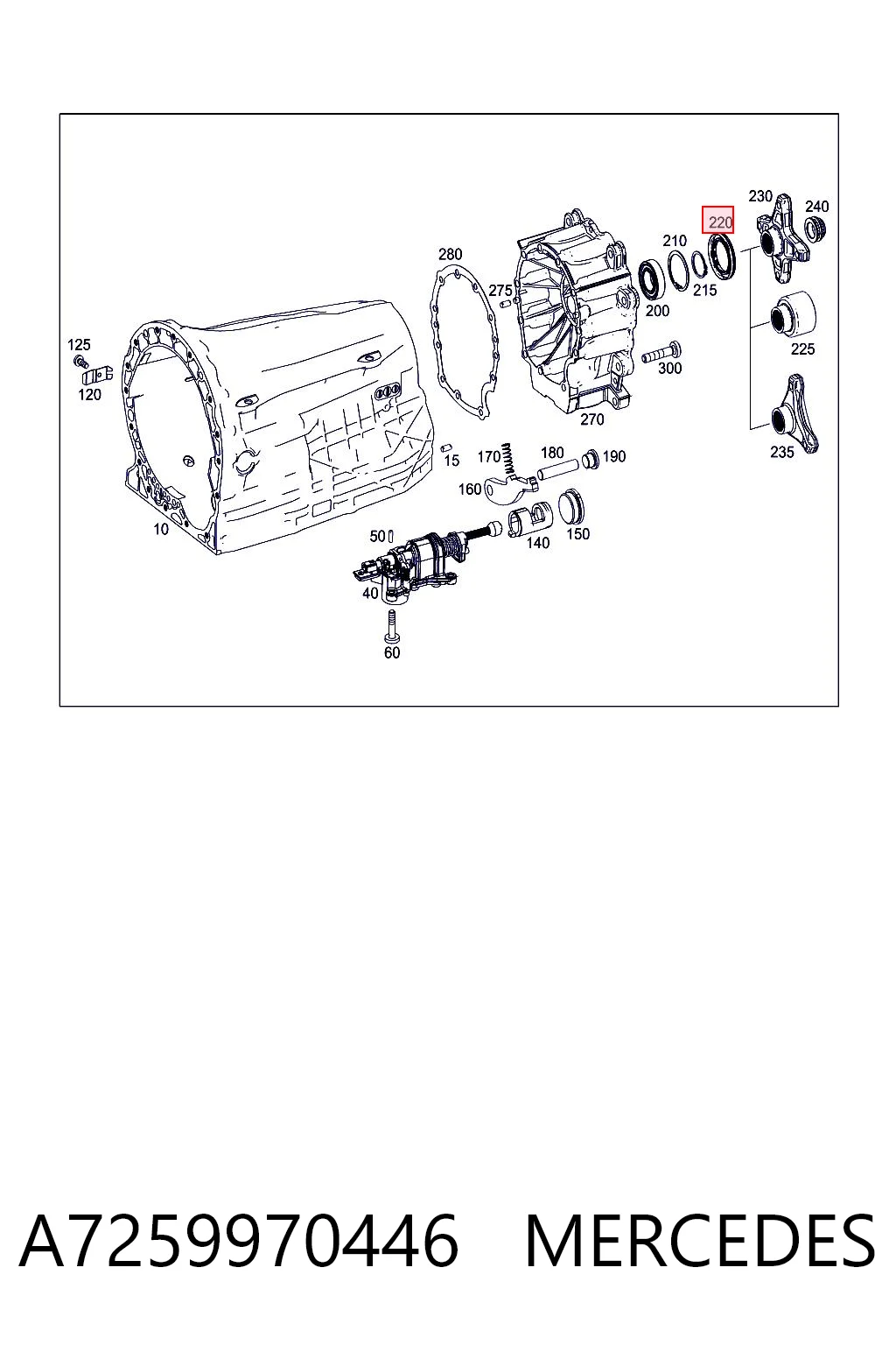 49489929 Corteco Сальник АКПП/КПП (выходного/вторичного вала)