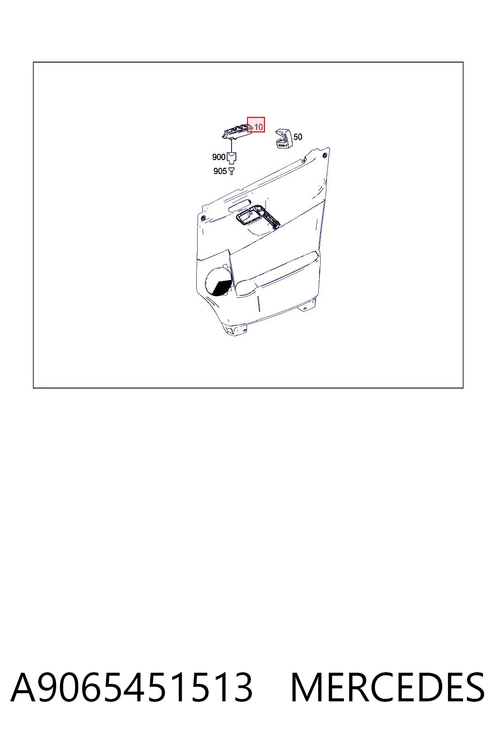 A9065451513 Mercedes Кнопки переднего левого стекло подъёмника