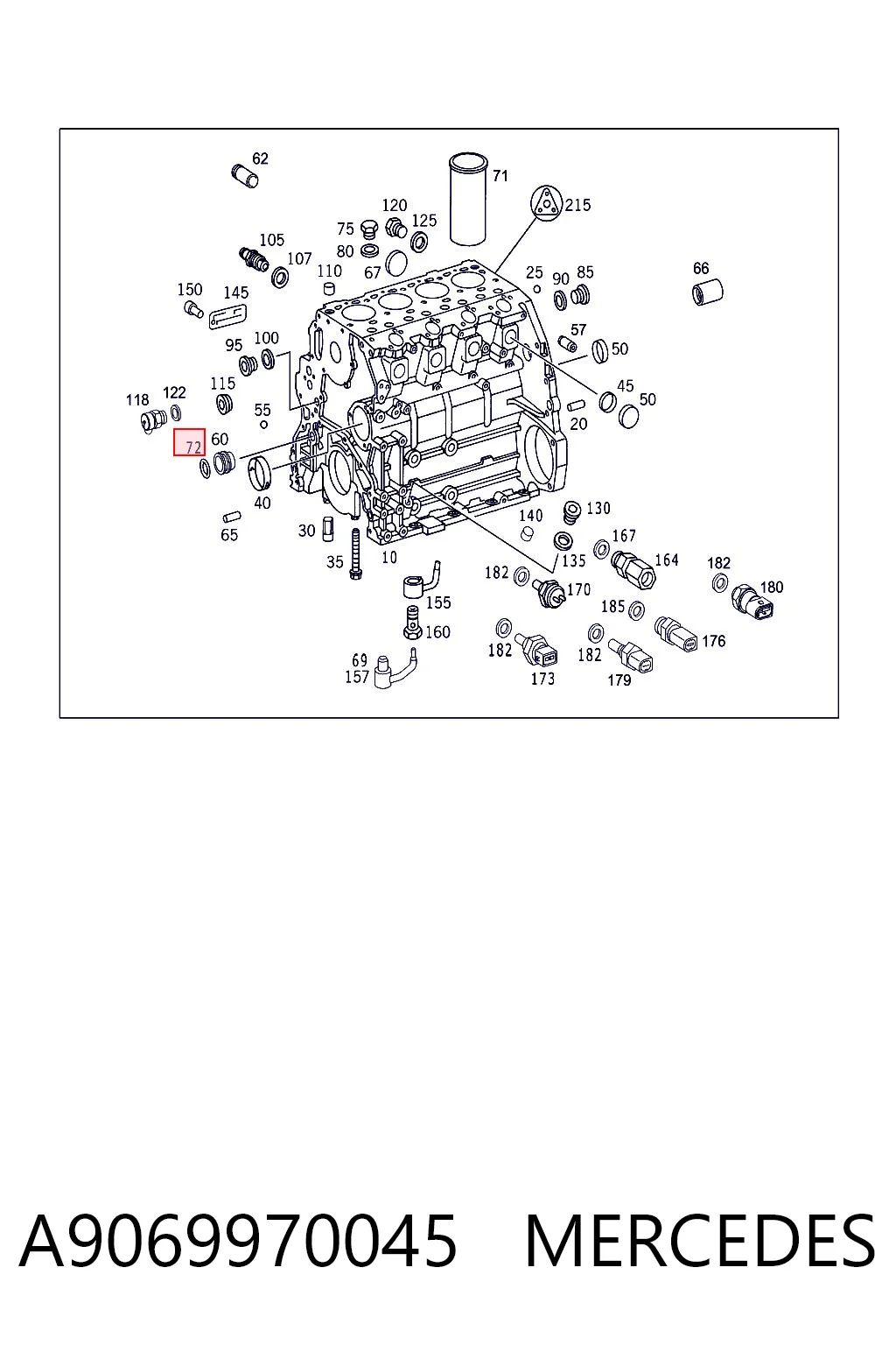 A9069970045 Mercedes