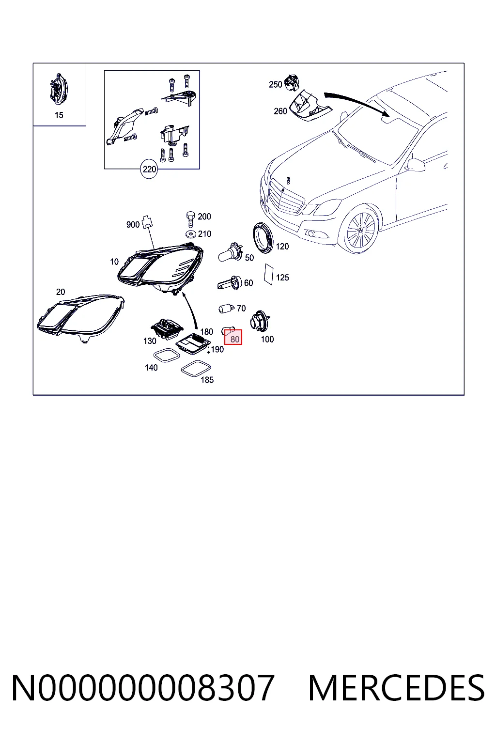 Купить 13503444 Opel Лампочка переднего габарита