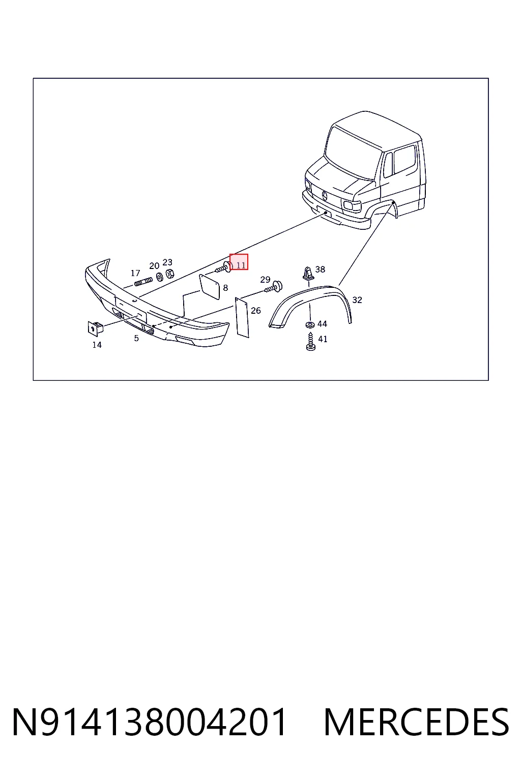 N914138004201 Mercedes