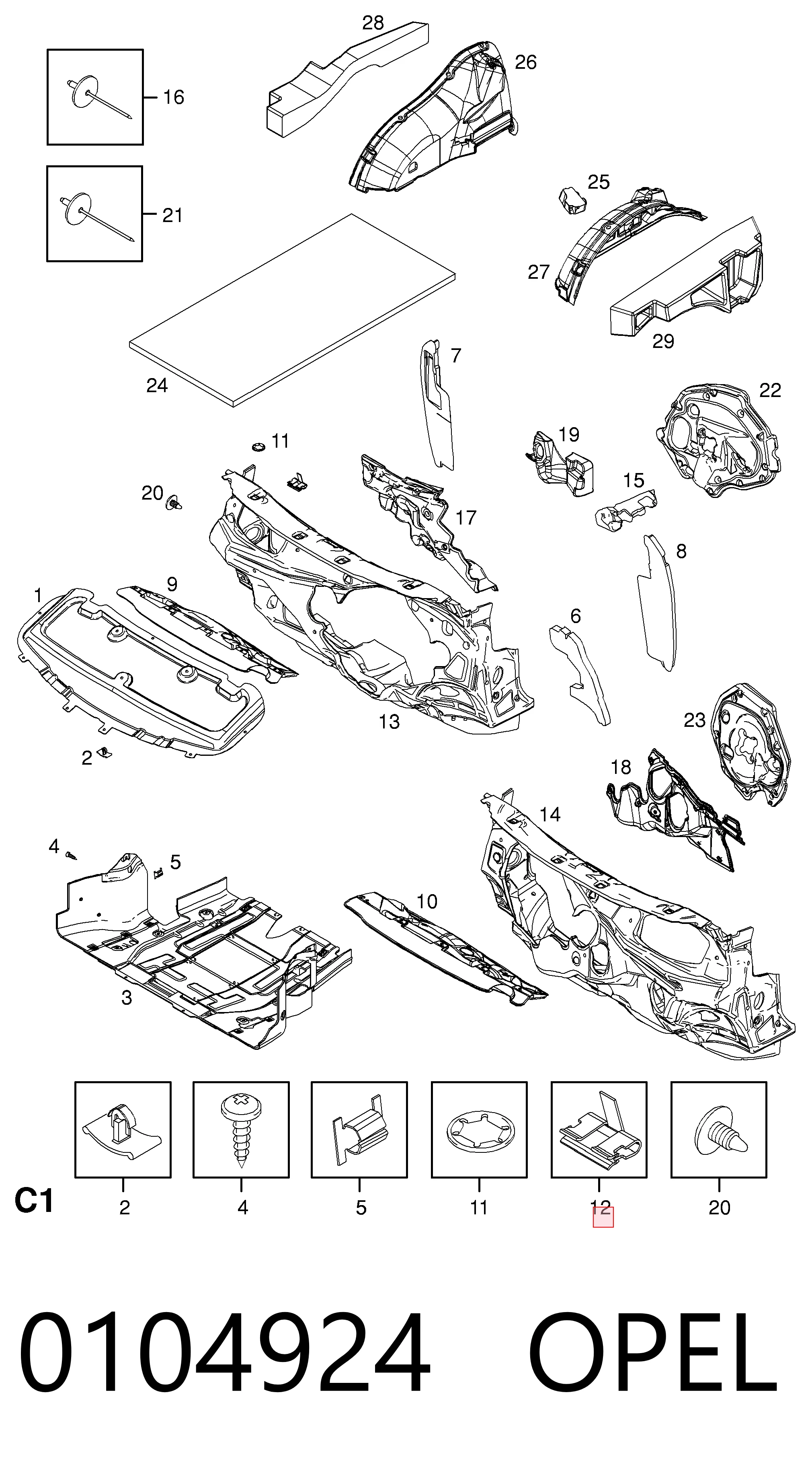 0104924 Opel