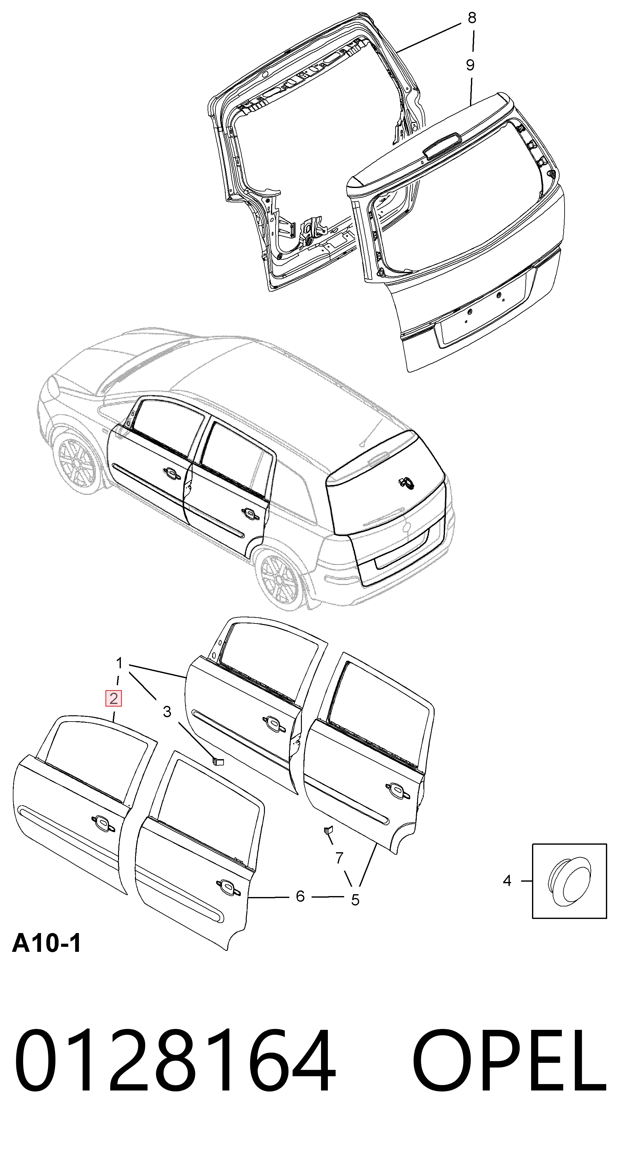 0128164 Opel