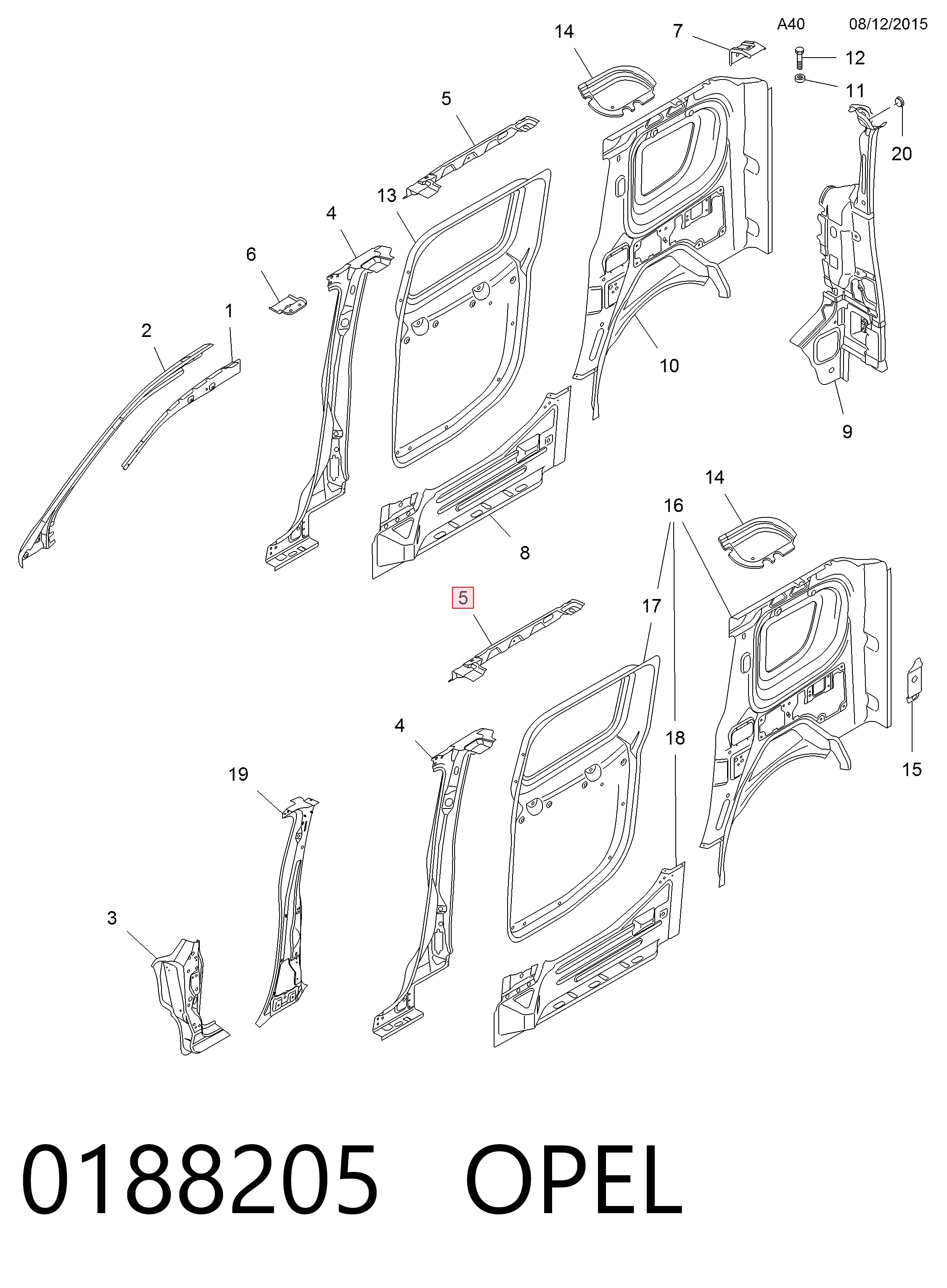Ремень кондиционера Renault (RVI) 323889