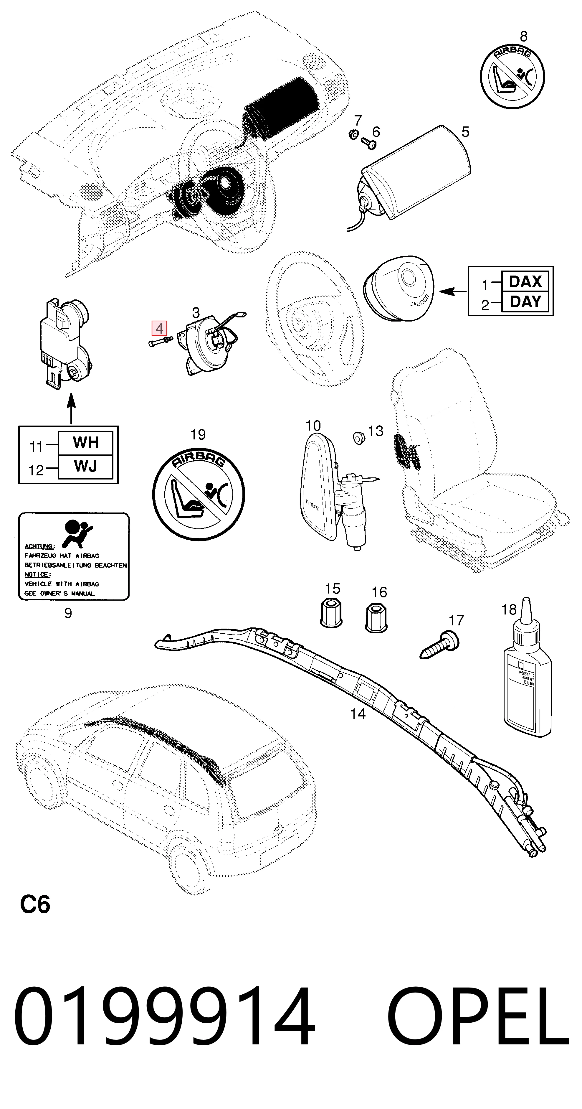 0199914 Opel