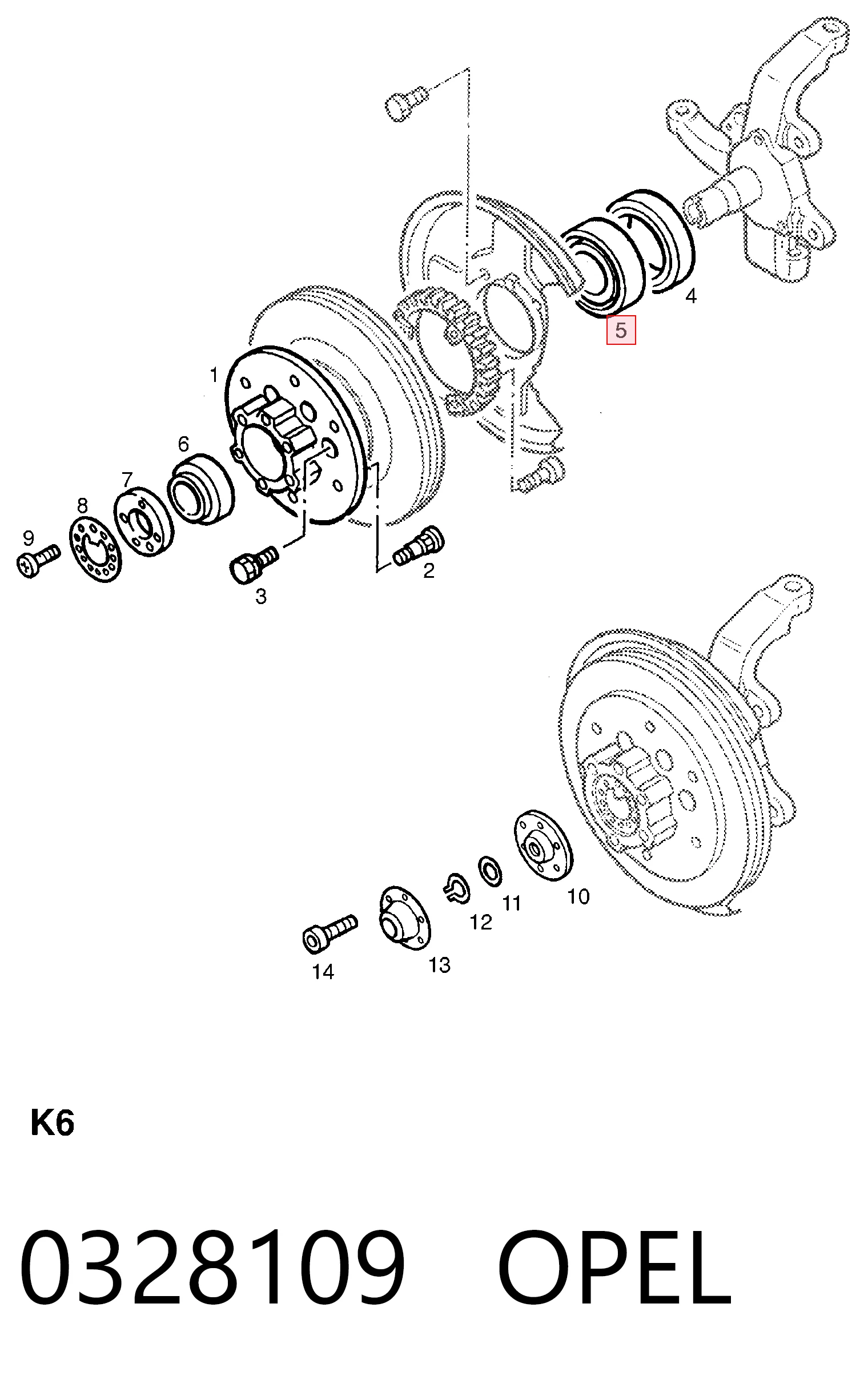 Подшипник ступицы колеса Ford 1302558 цена, от 17.34 USD