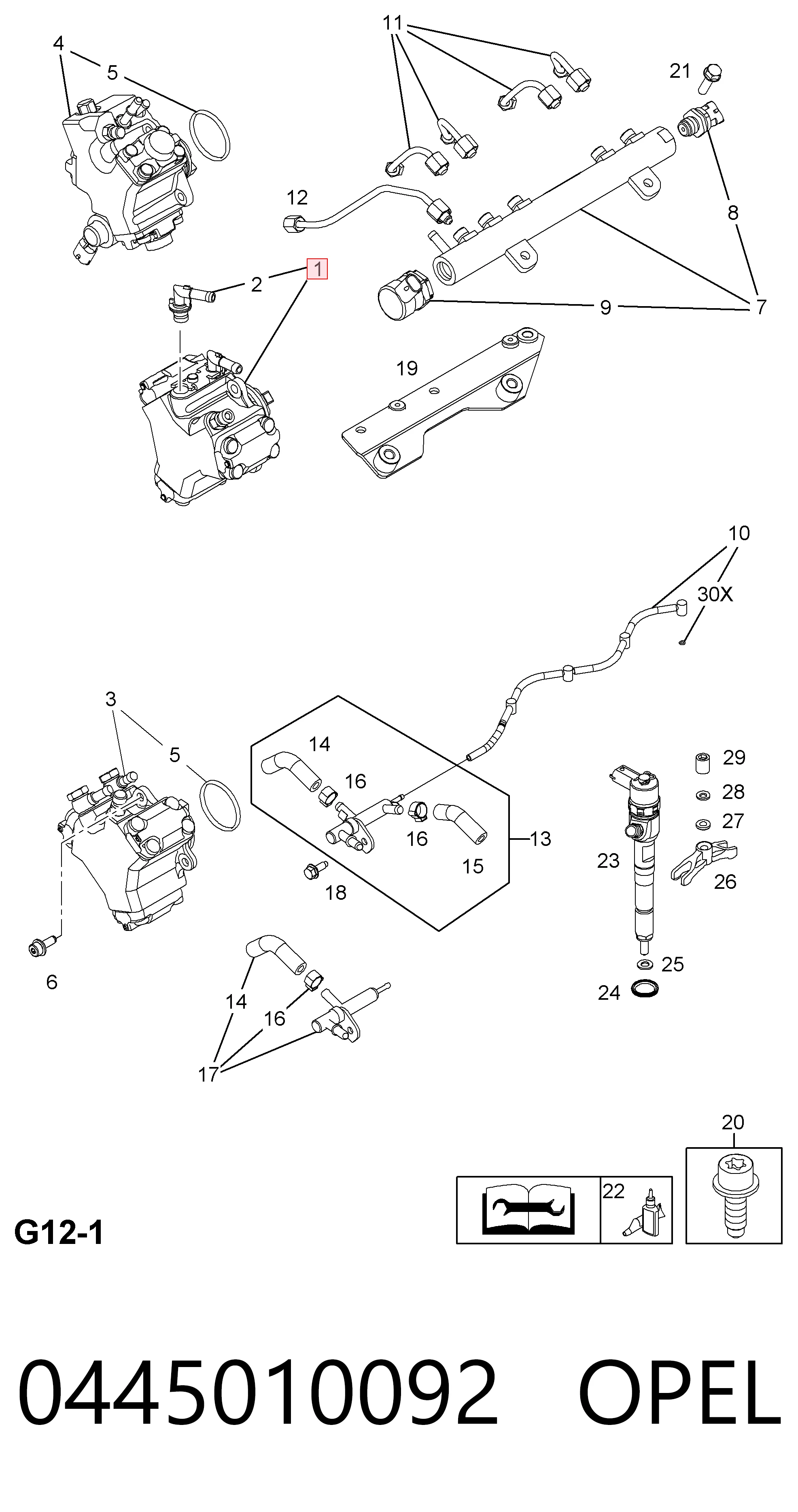 Насос топливный высокого давления (ТНВД) Bosch 445010278 цена, от 128.21 USD