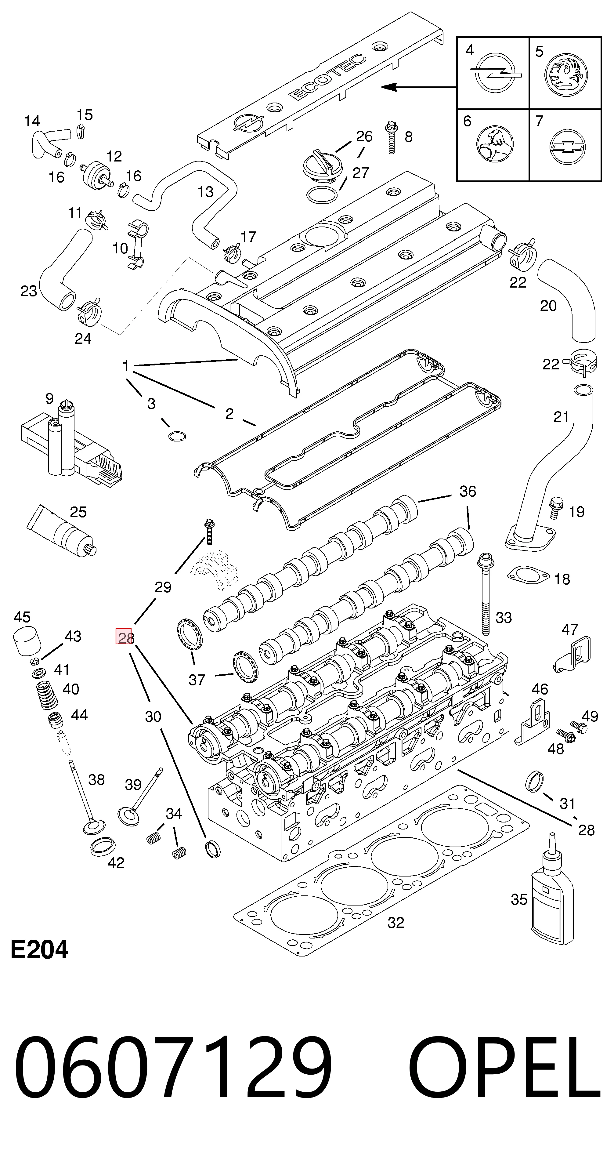 0607129 Opel