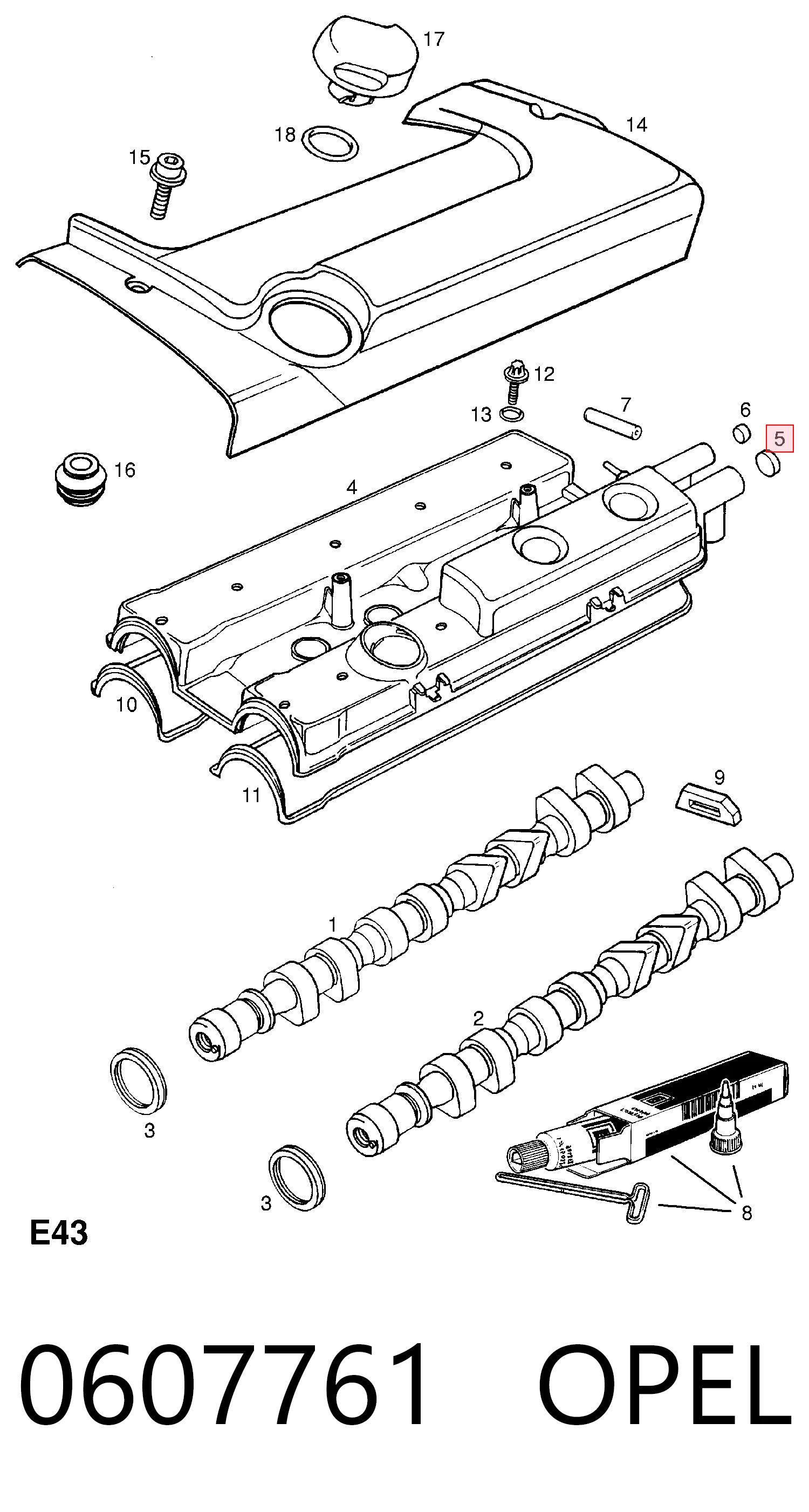 Крышка ГБЦ Daewoo Lanos седан (KLAT) (1997 - 2008) цена, от 0.31 USD