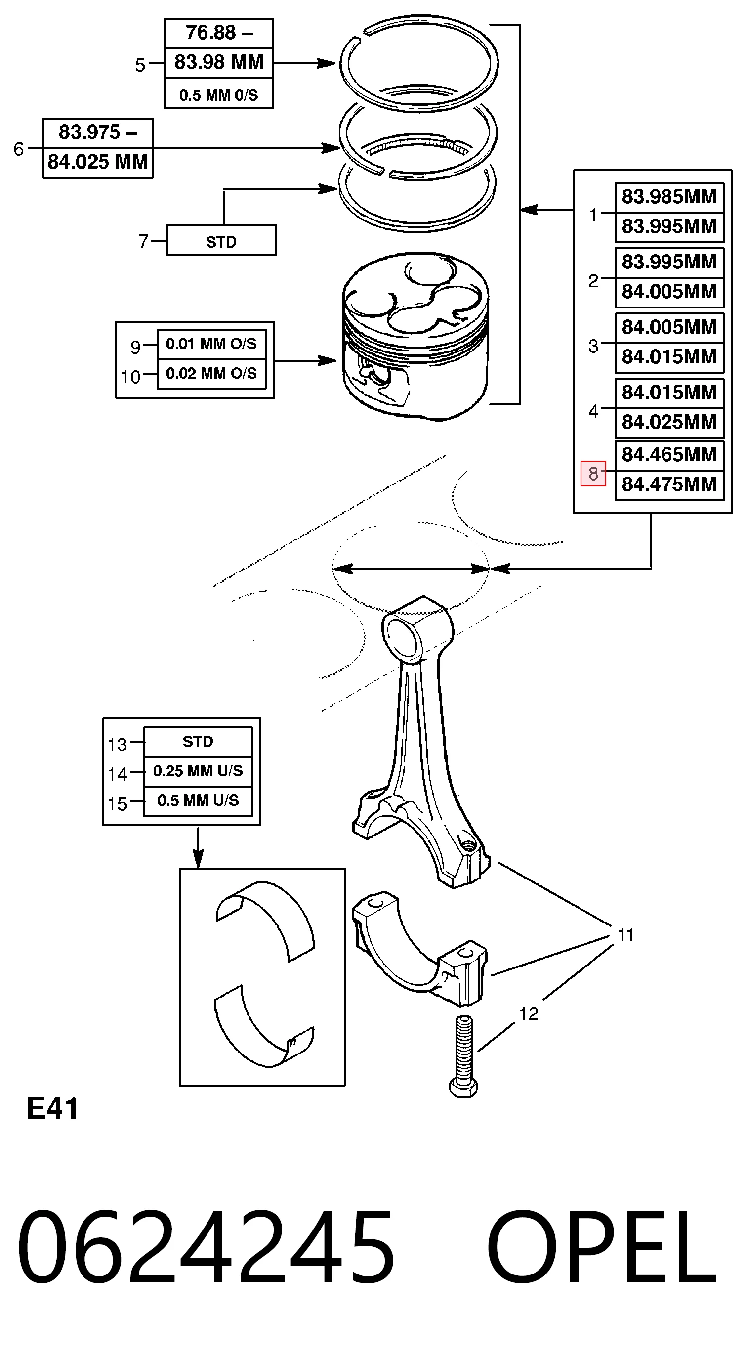 0624245 Opel