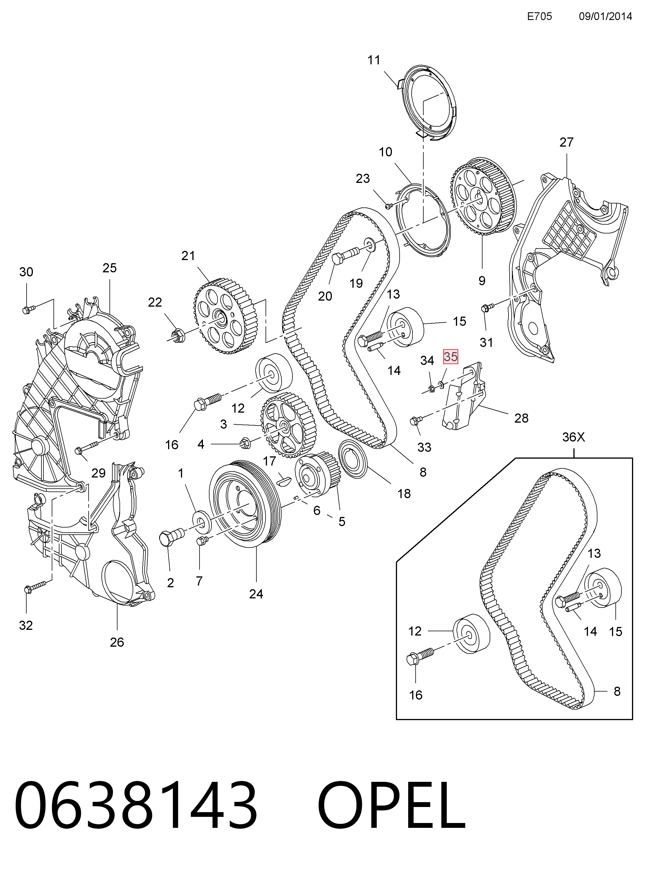 0638143 Opel