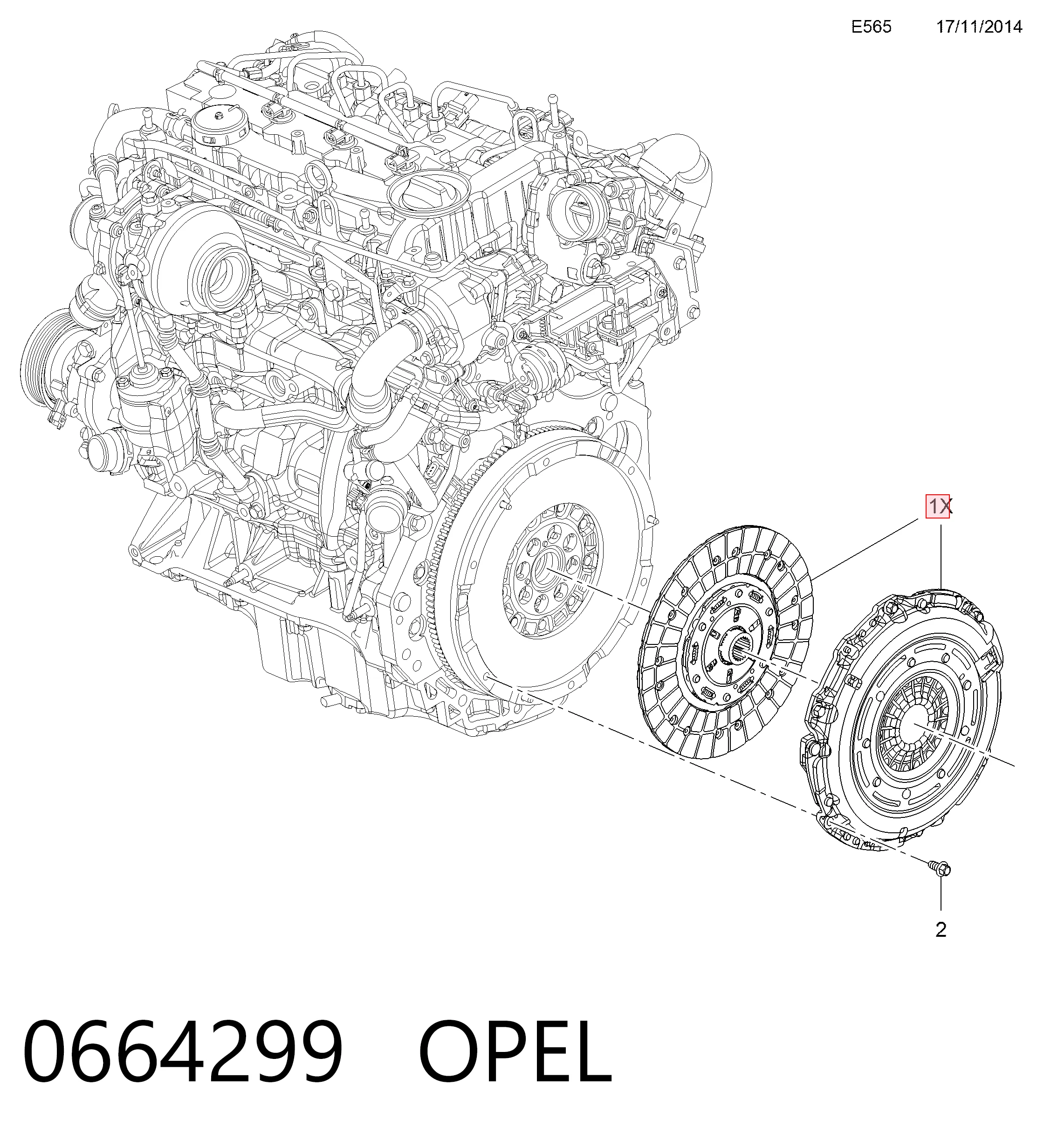Комплект сцепления (3 части) Rymec JT1733 цена, от 274.27 USD