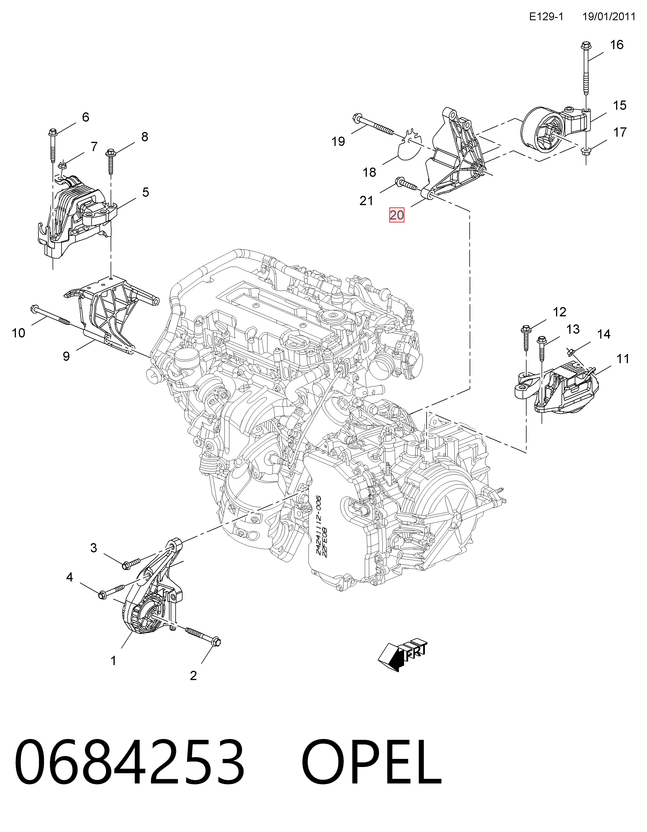 13248663 Opel 