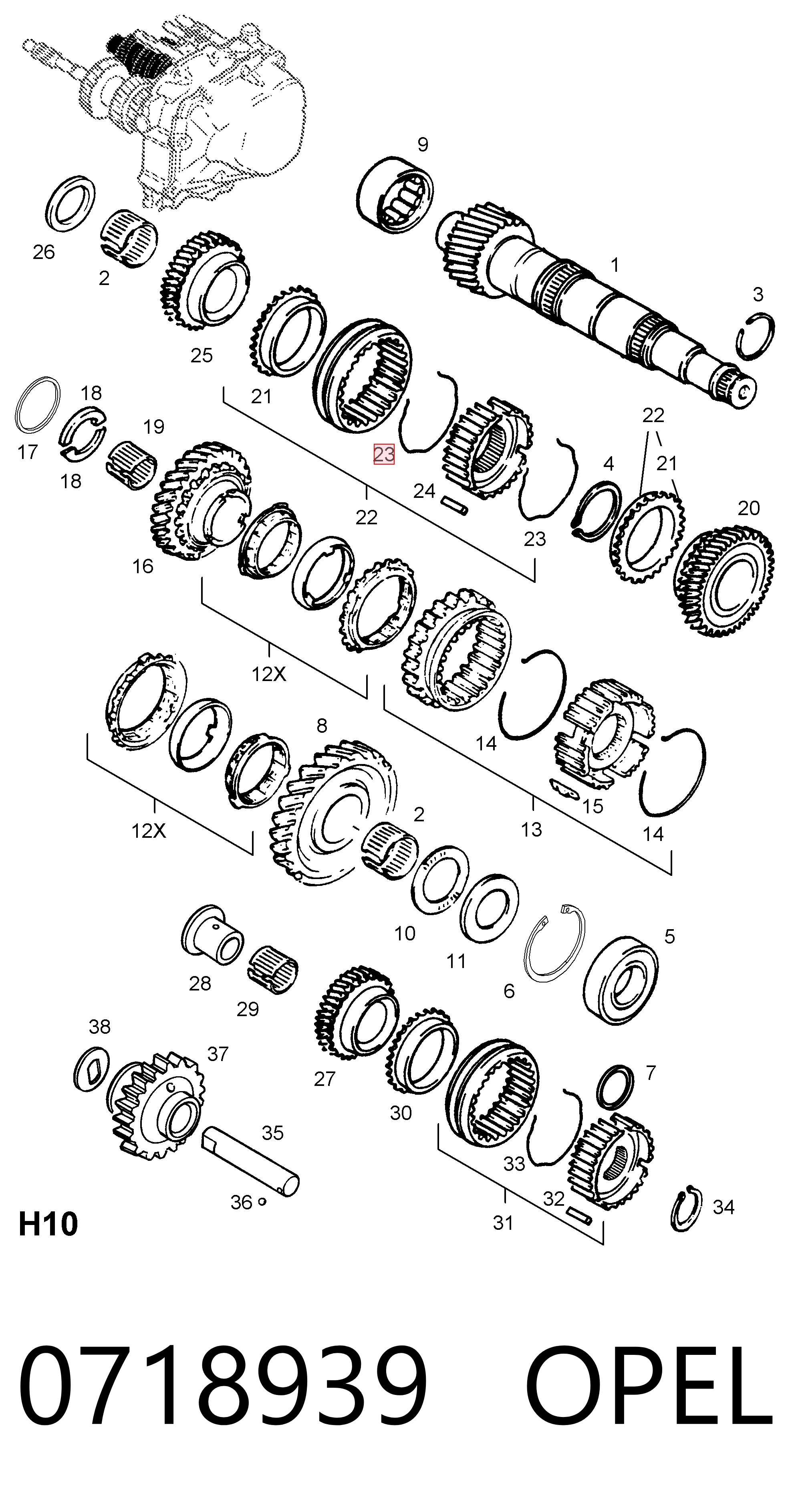 0718939 Opel