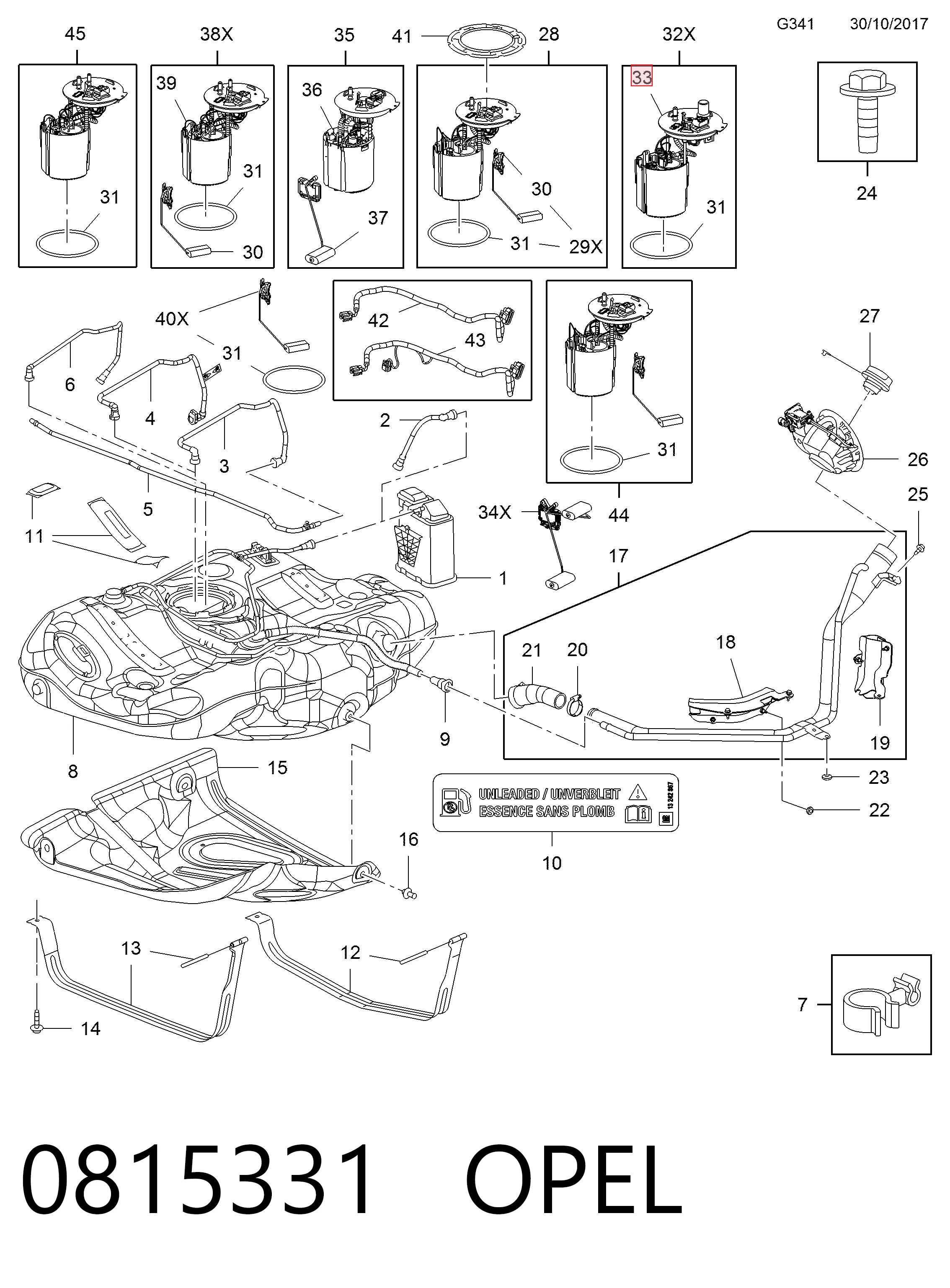 13586320 Opel 