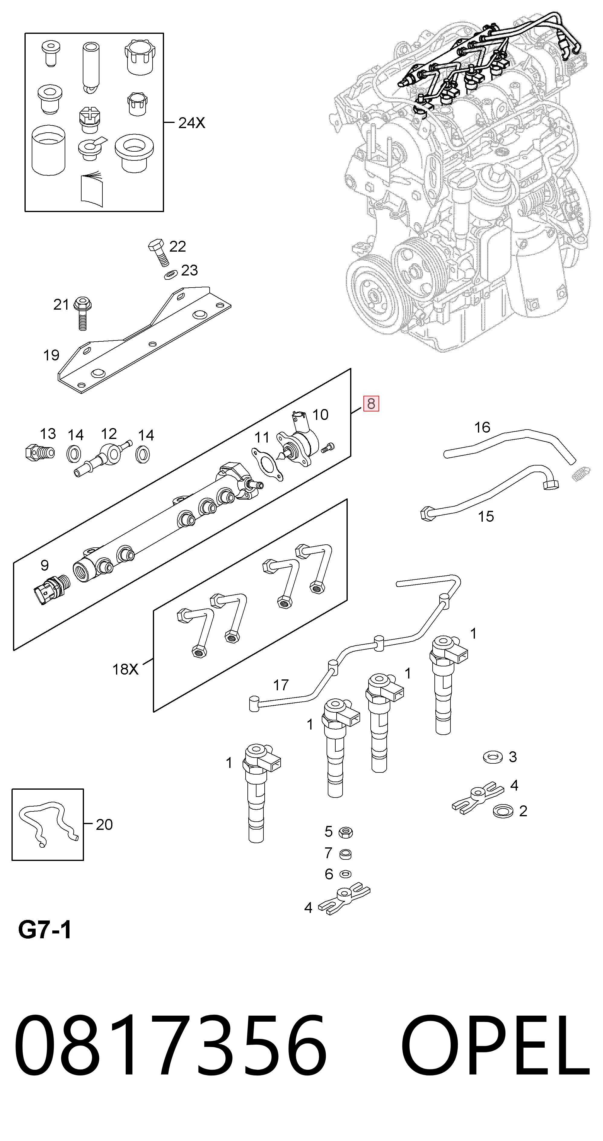 Рампа форсунок системы впрыска топлива Bosch 445214044 цена, от 7.60 USD