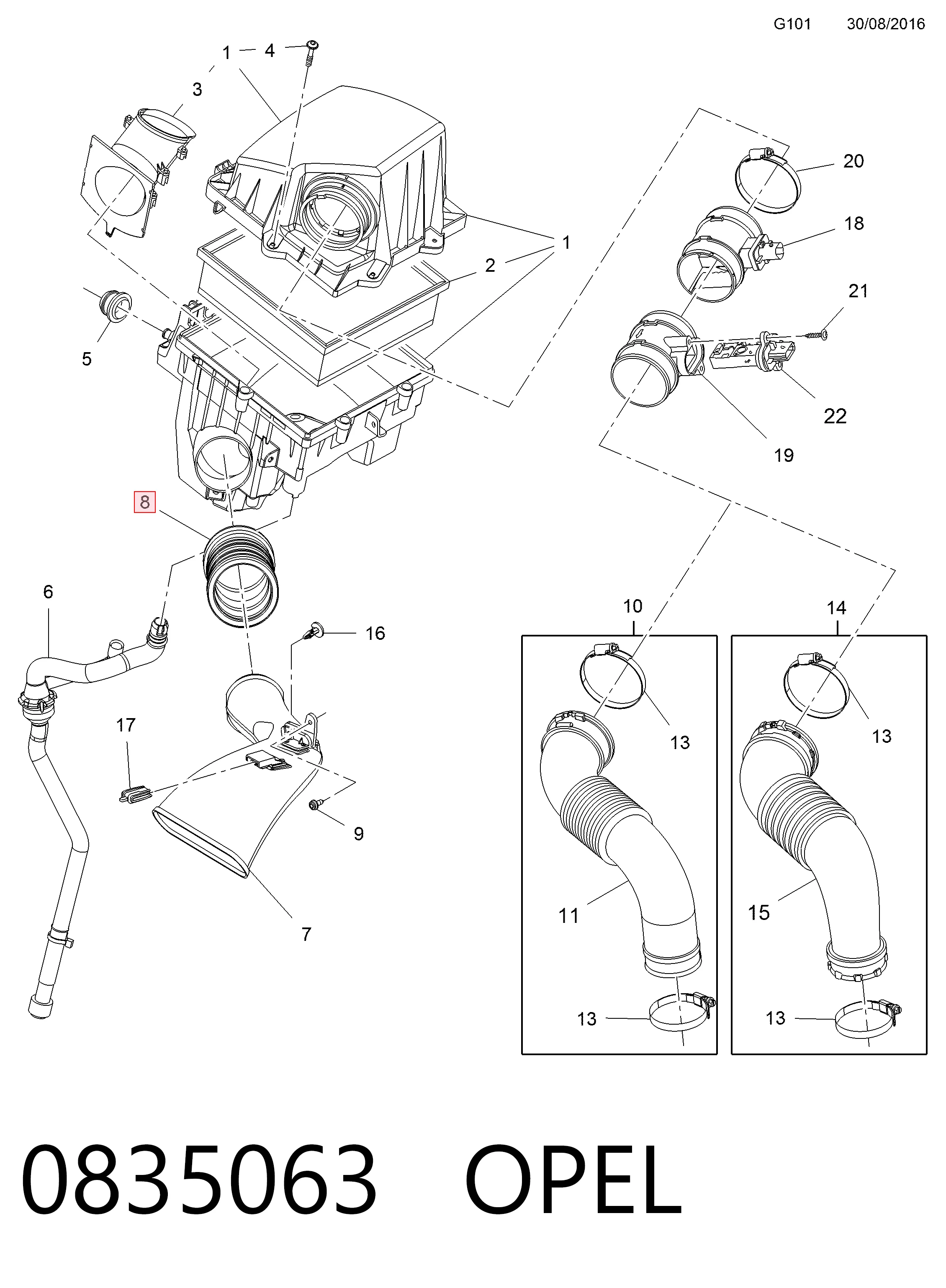 13259860 Opel 