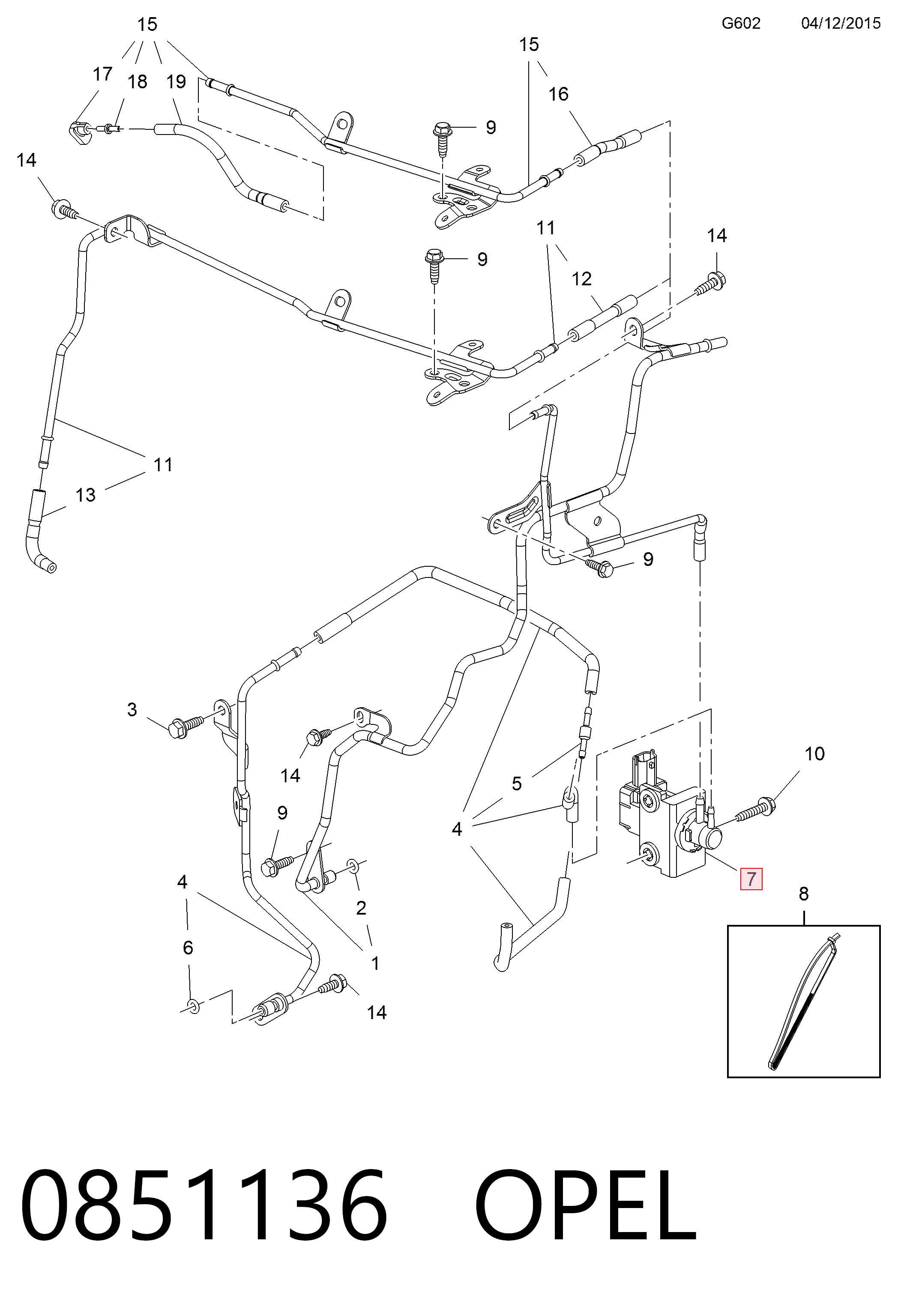 Клапан преобразователь давления наддува (соленоид) 55576356 Peugeot/Citroen