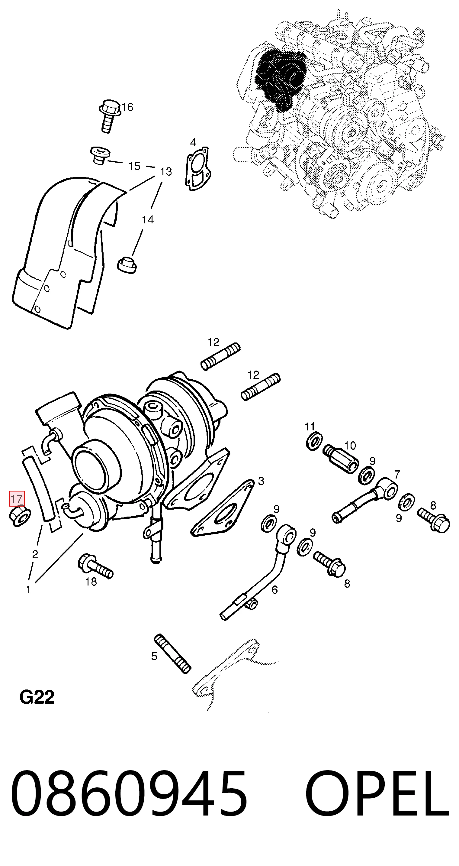  General Motors 860945 цена, от 2.29 USD