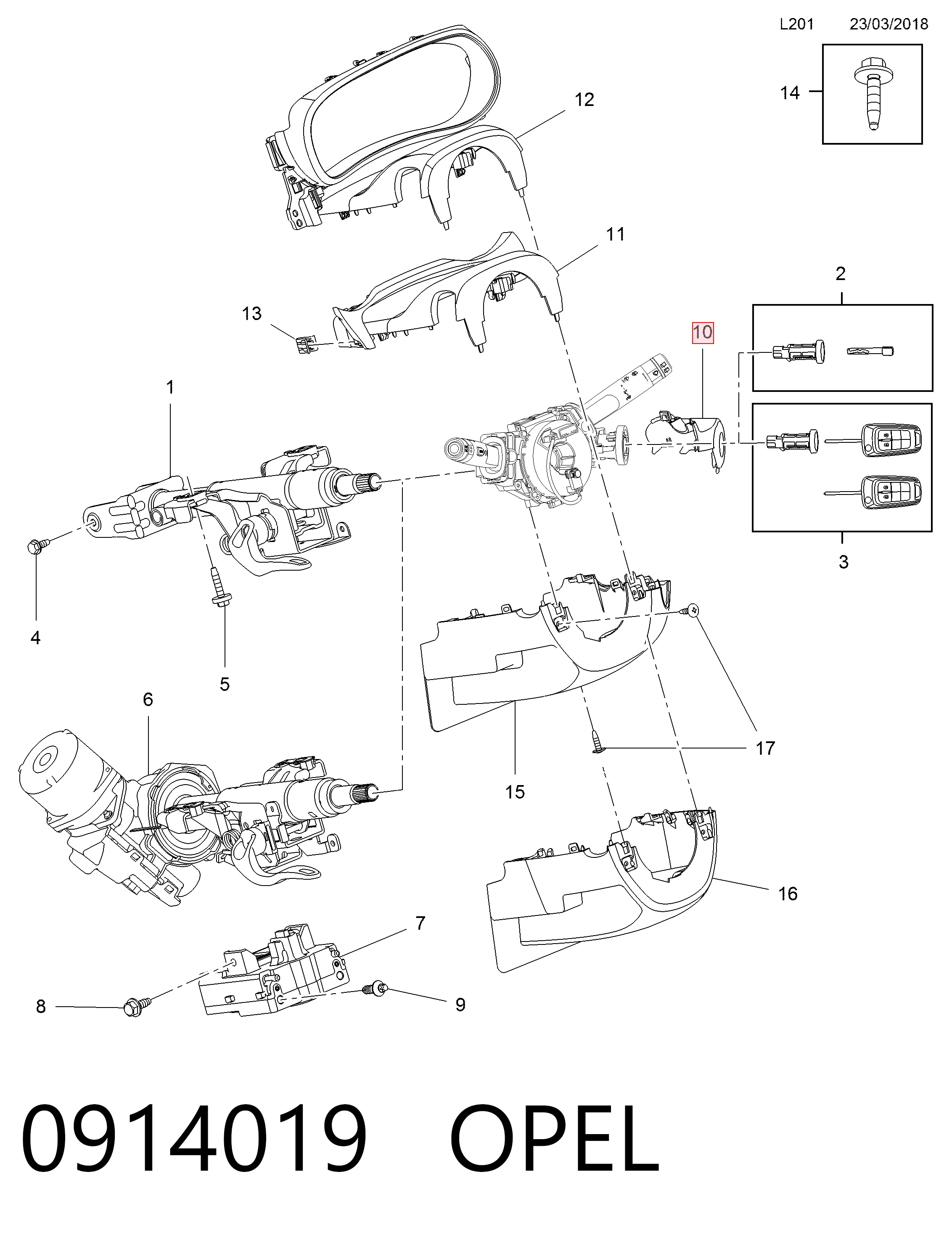 95271231 Opel 