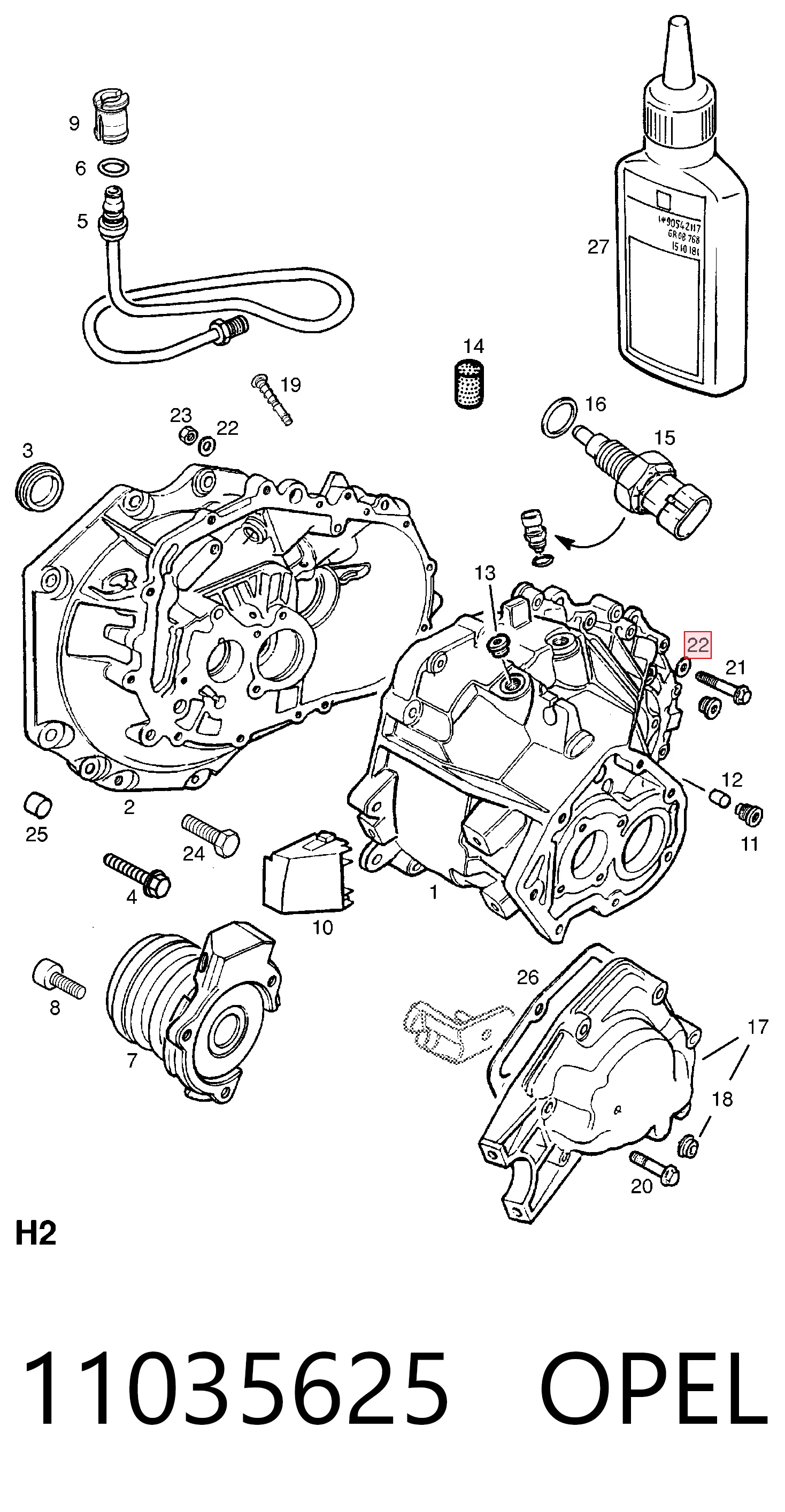 11035625 Opel