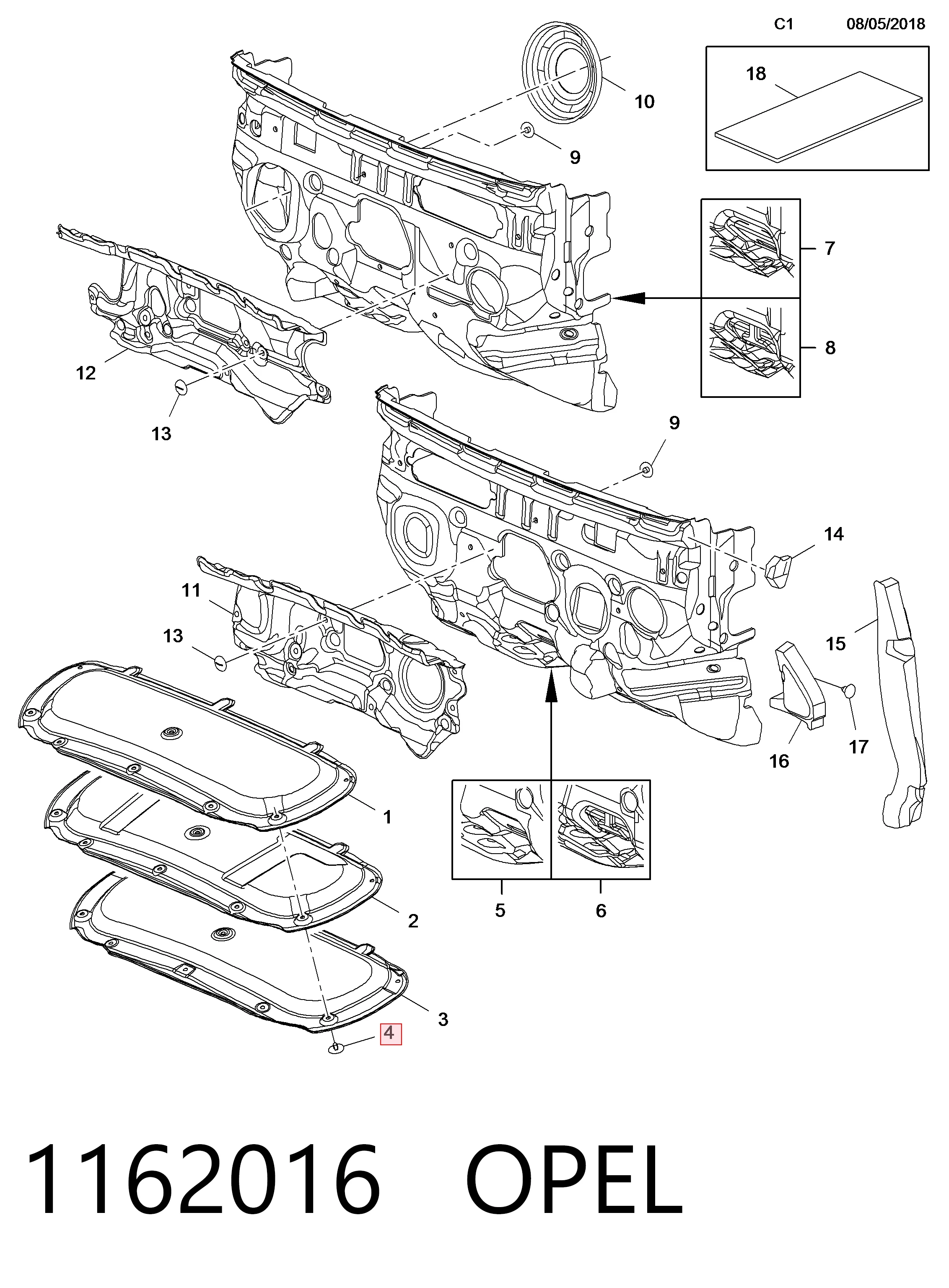  Polcar RXB21007 цена, от 0.56 USD