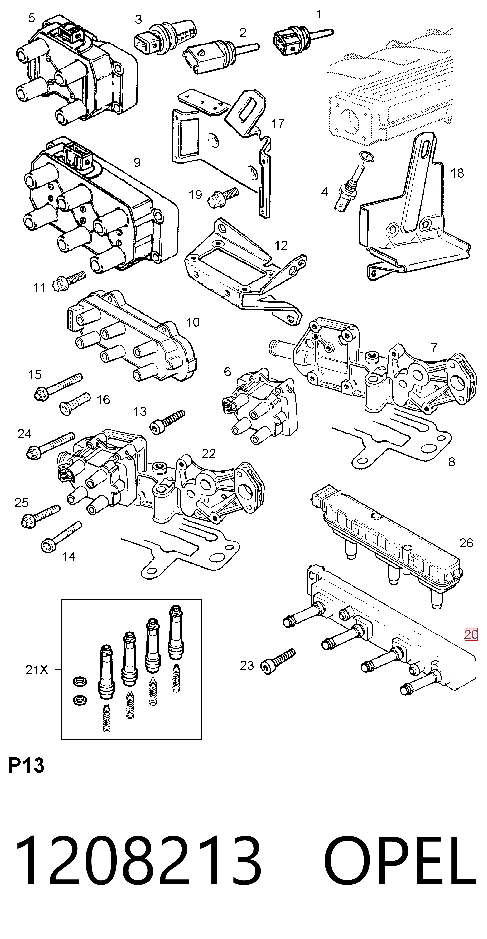 Купить 012759 Peugeot/Citroen Катушка зажигания