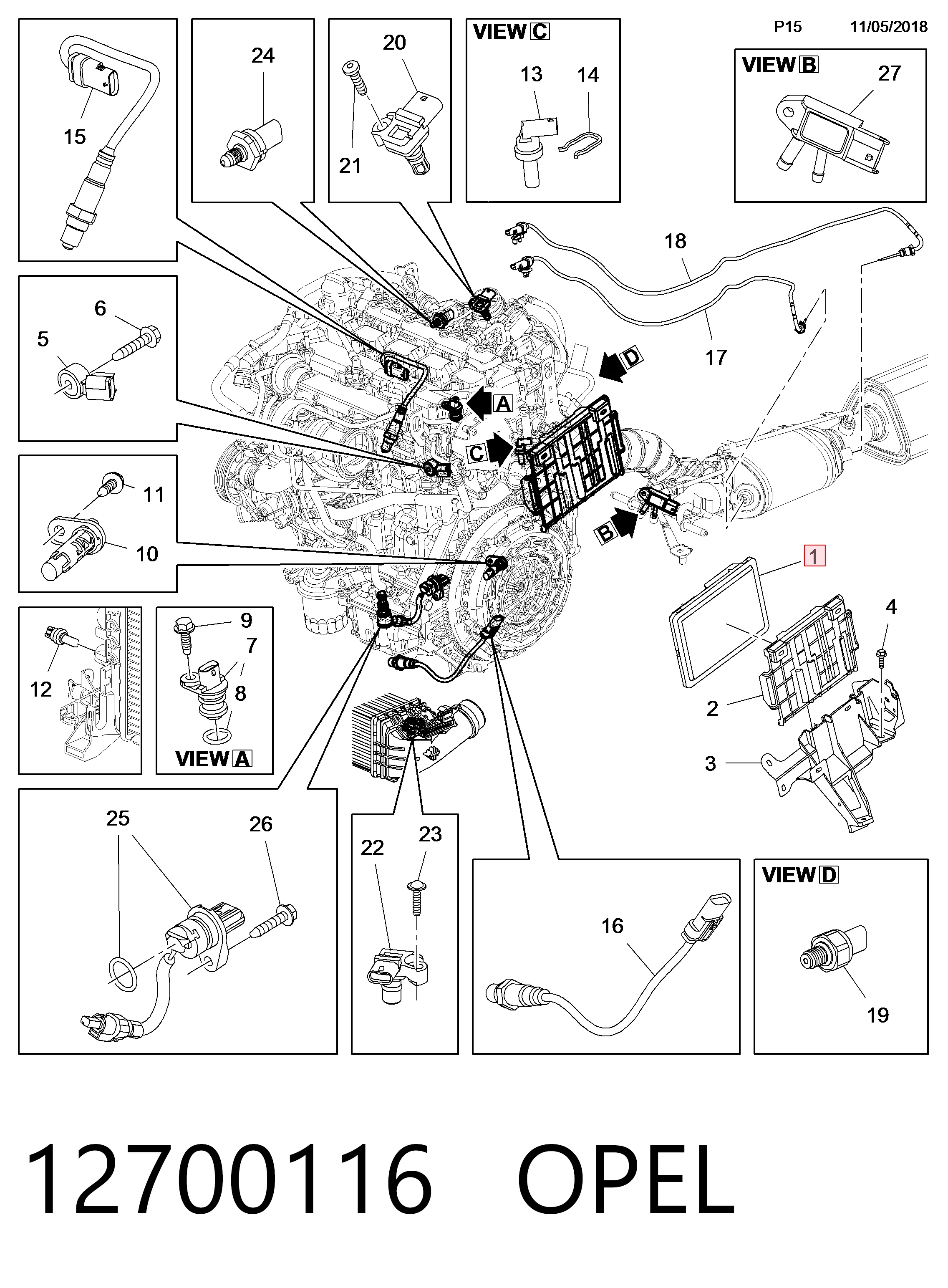 Мозги двигателя на Chevrolet VOLT II 