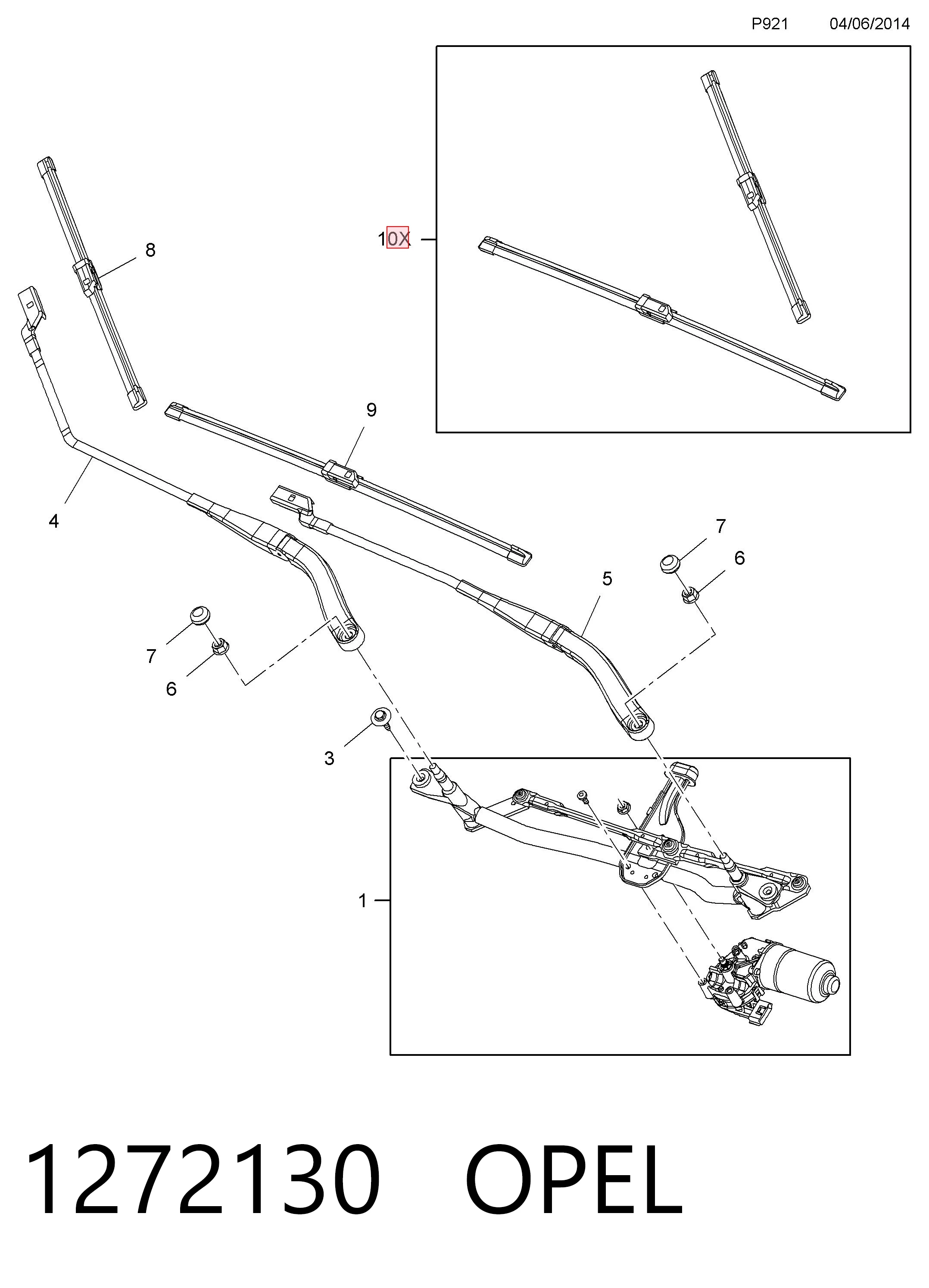 VAL574651 VALEO Щетки лобового стекла