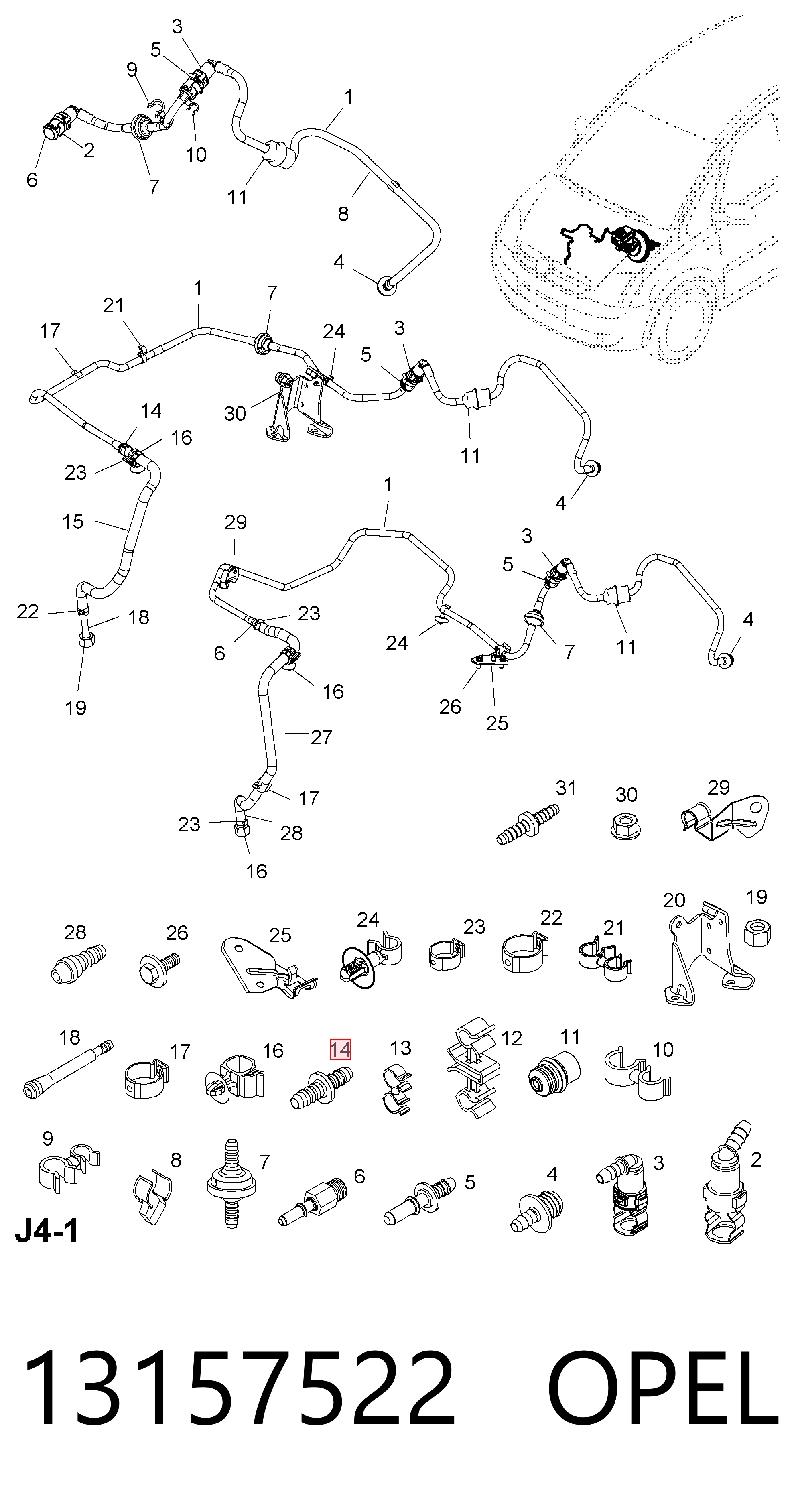 13157522 Peugeot/Citroen 