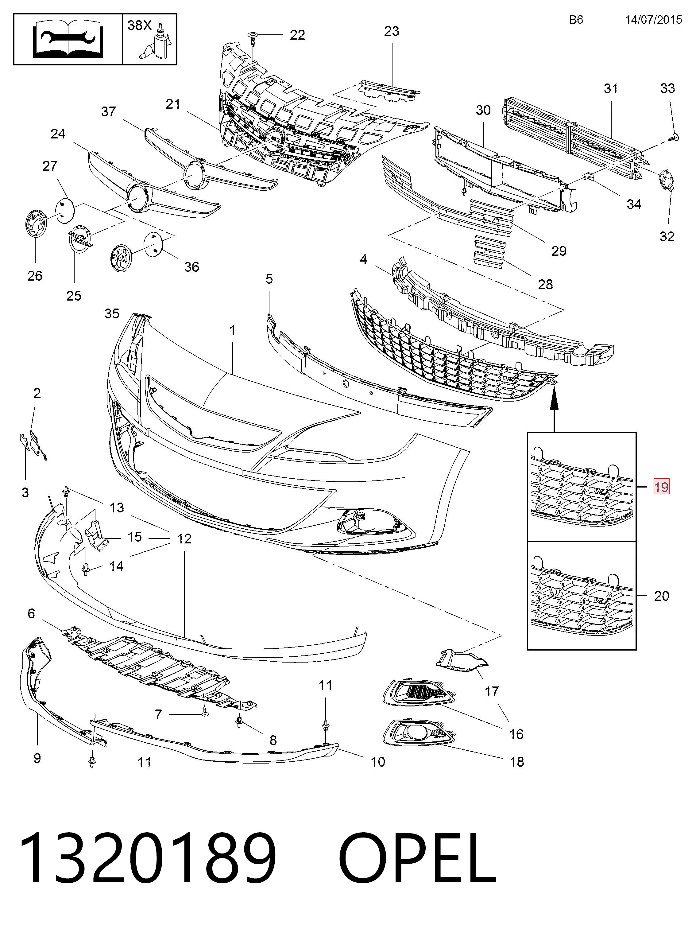 13342492 Opel 