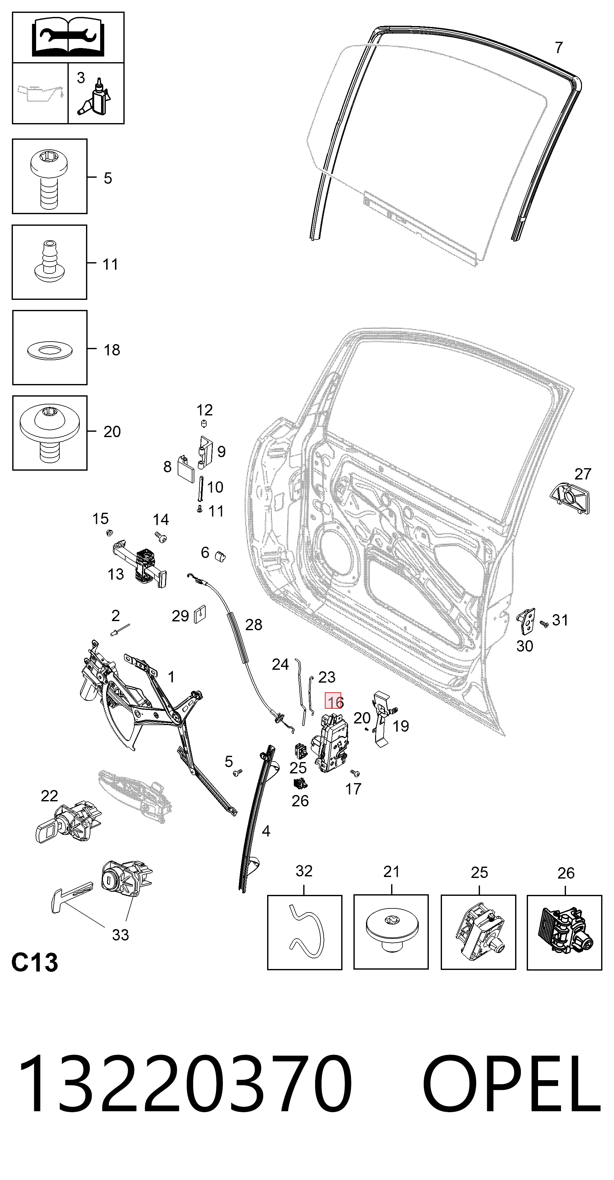13220370 Opel 