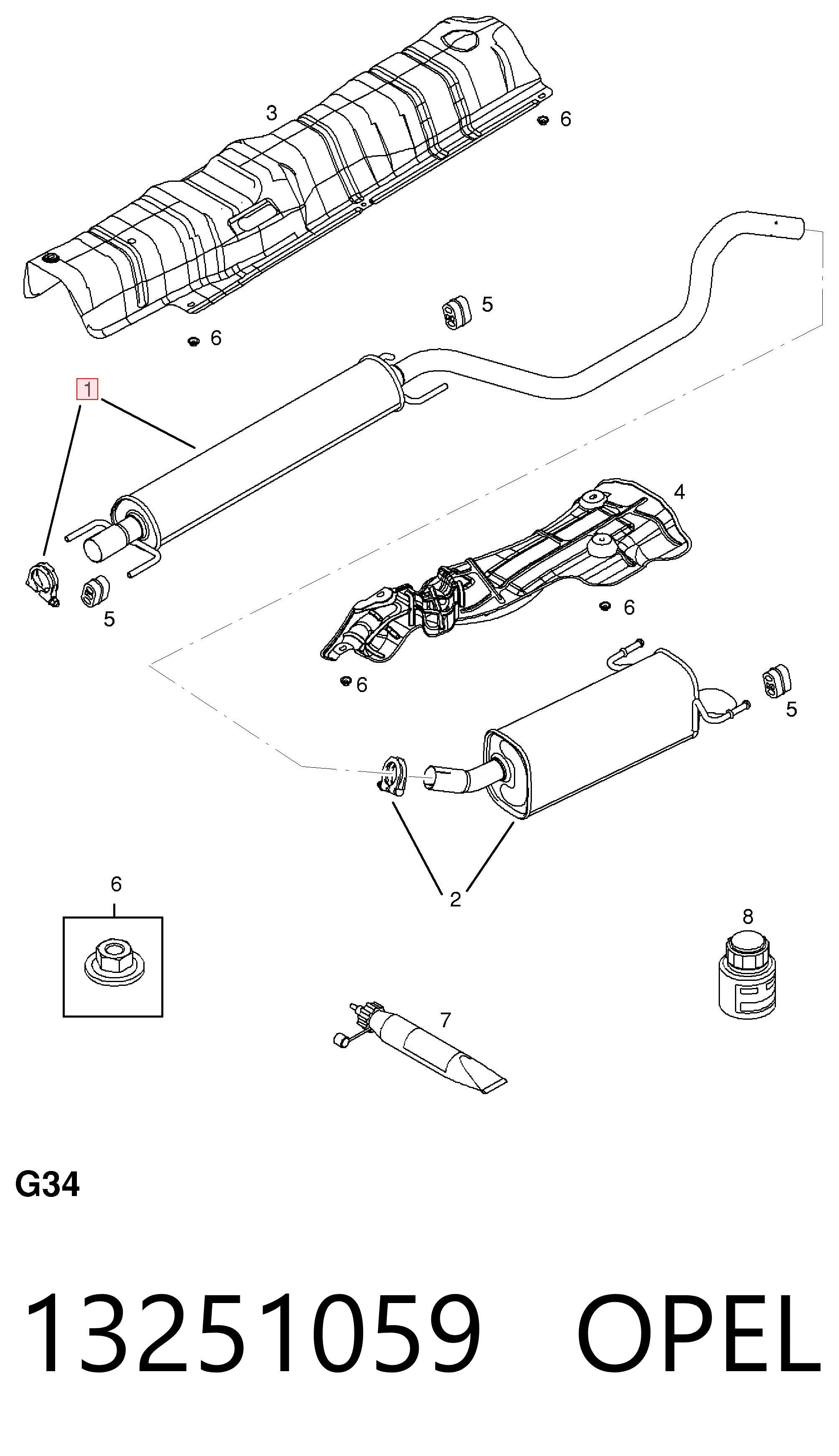 Купить 5852701 General Motors 