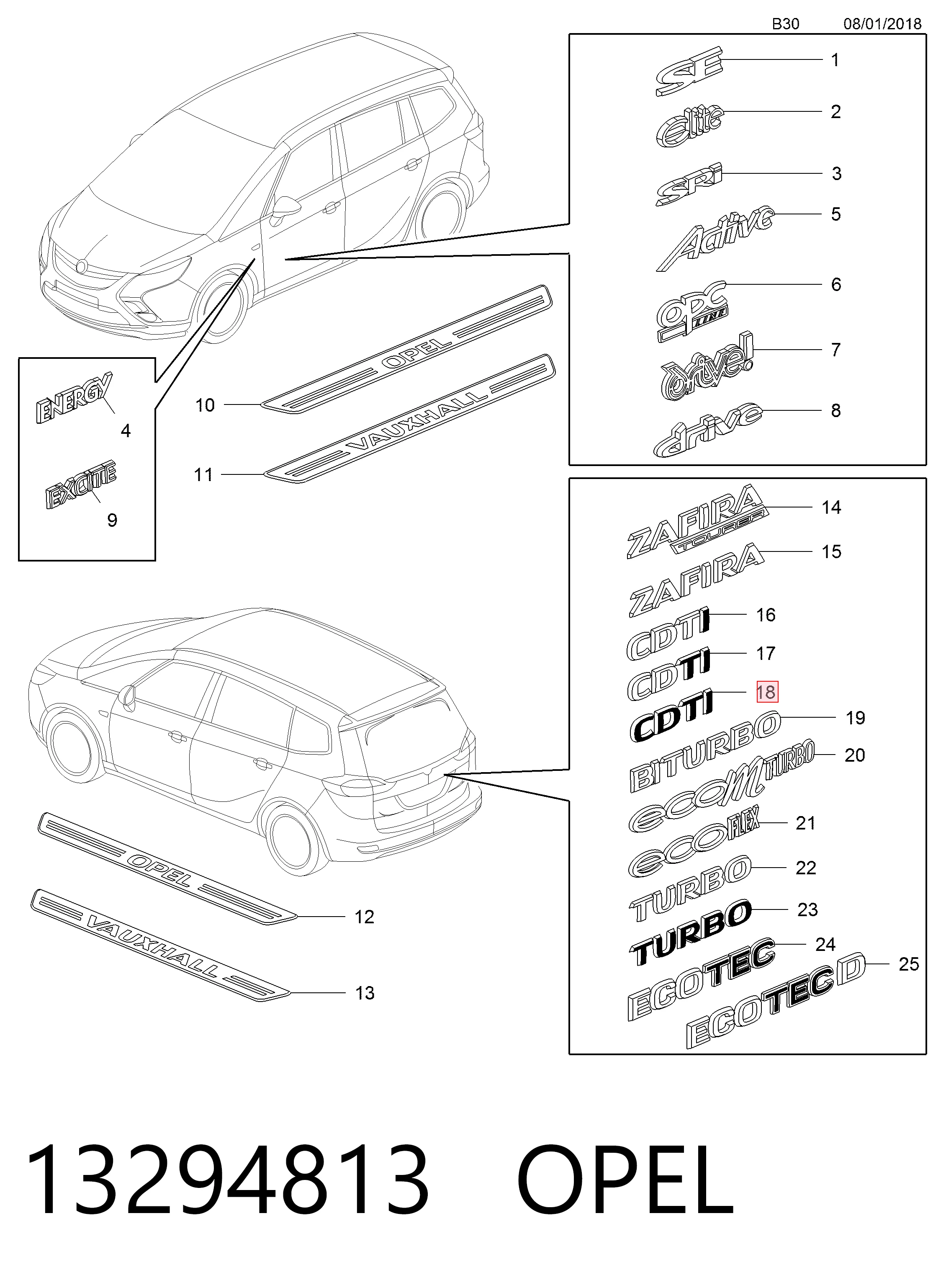 13294813 Opel