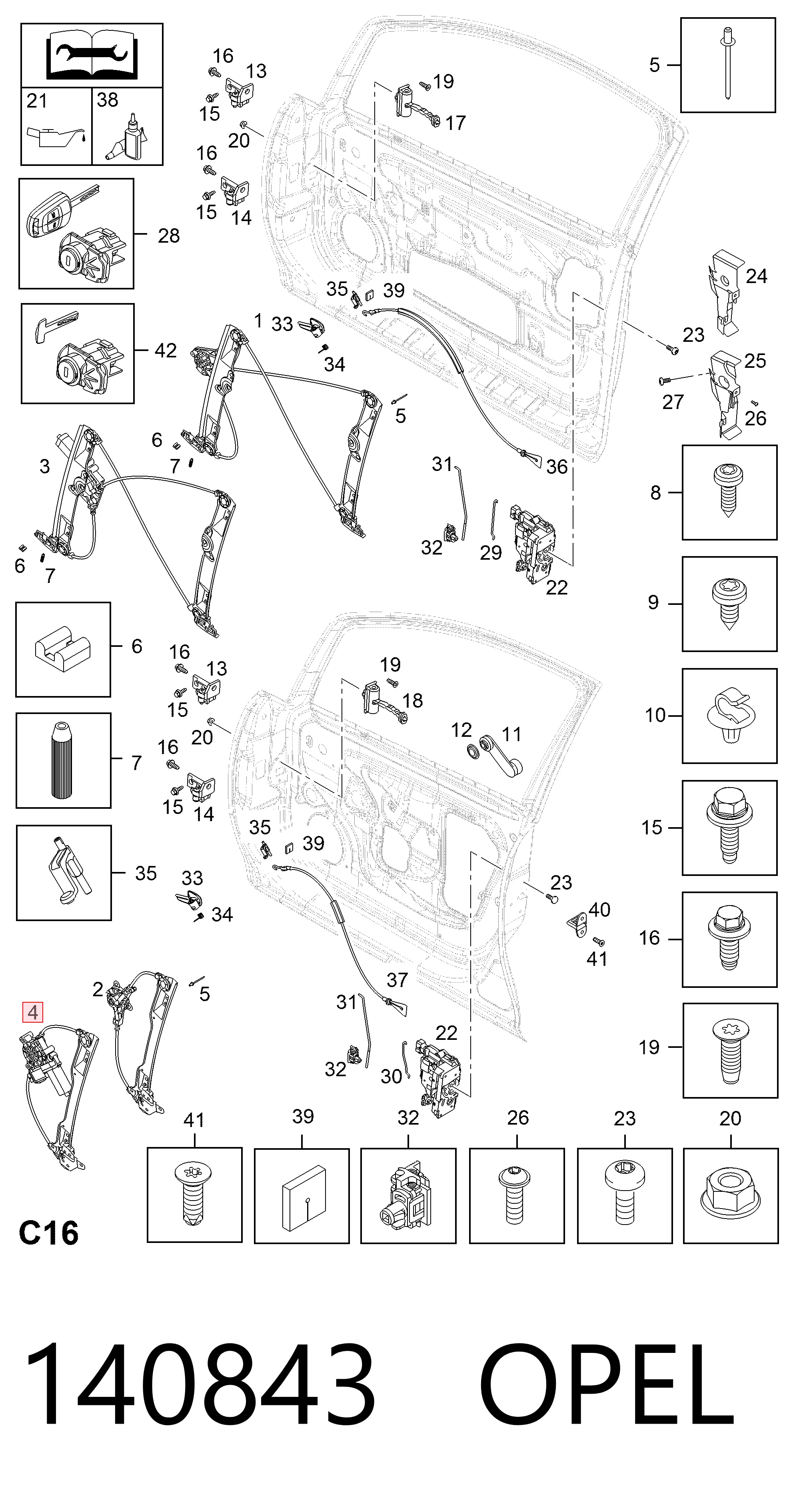 Механизм стеклоподъемника водительской двери Magneti Marelli AC659 цена, от 31.67 USD
