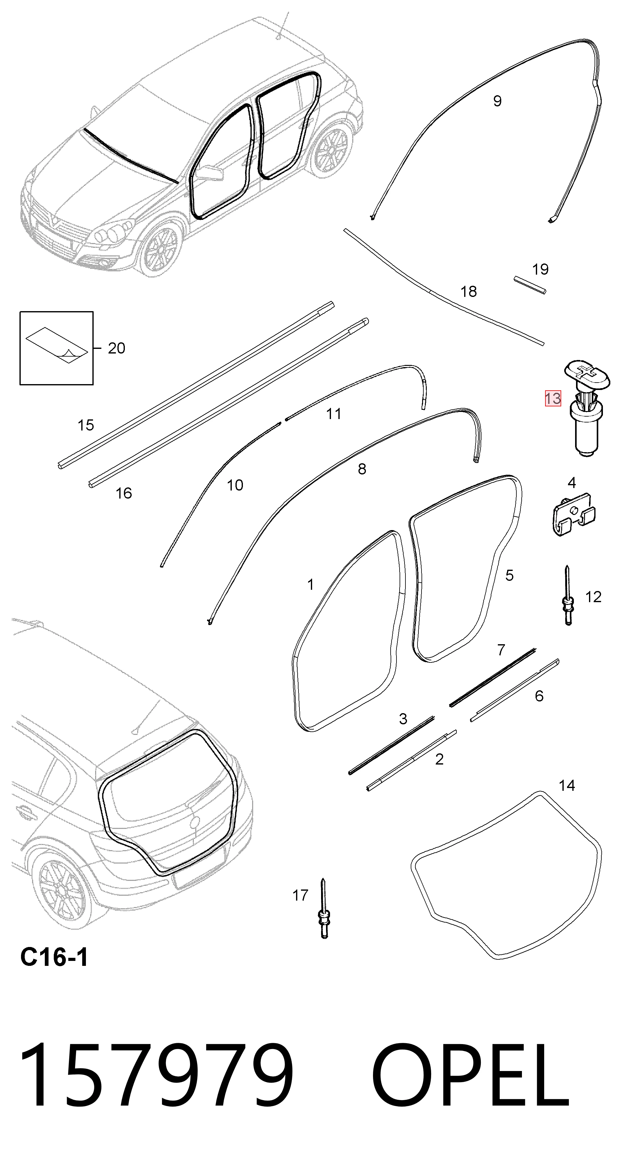 Пистон крепления обшивки двери 90579619 Peugeot/Citroen