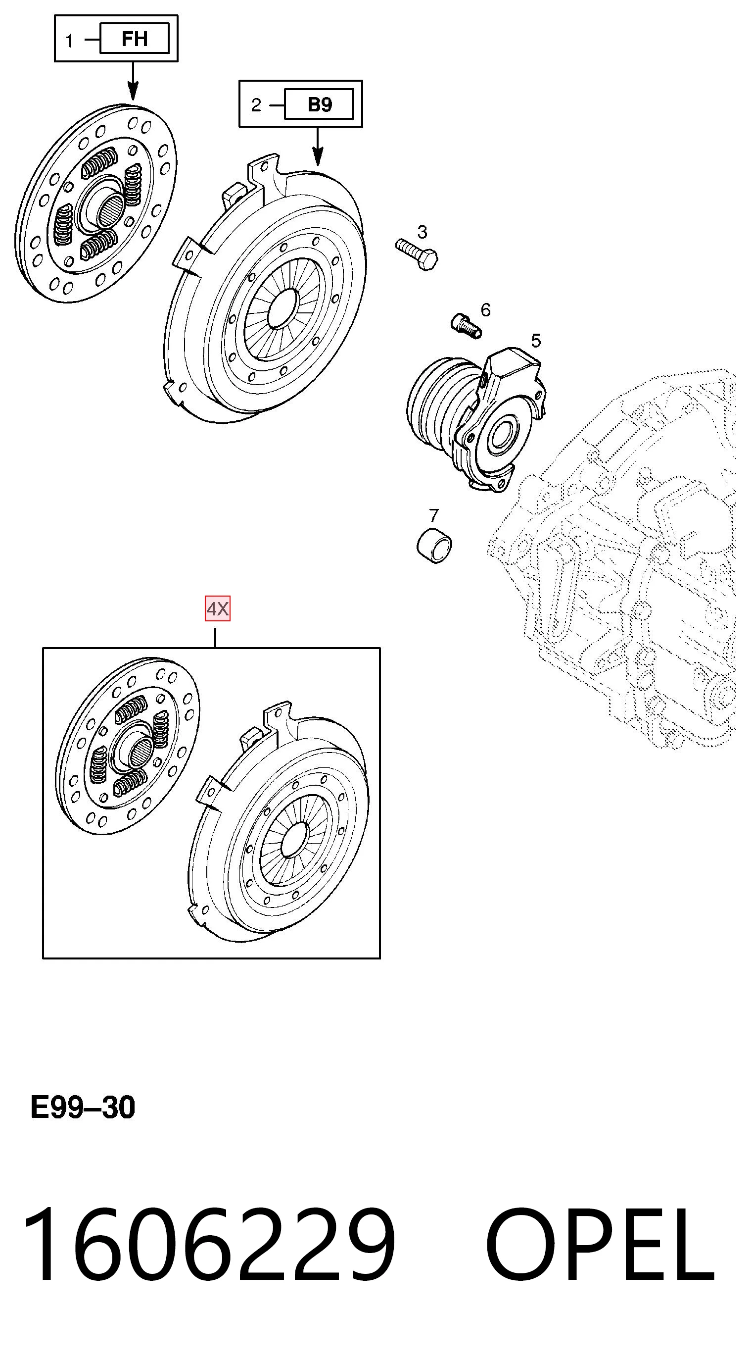 3000950614 Sachs Сцепление в сборе