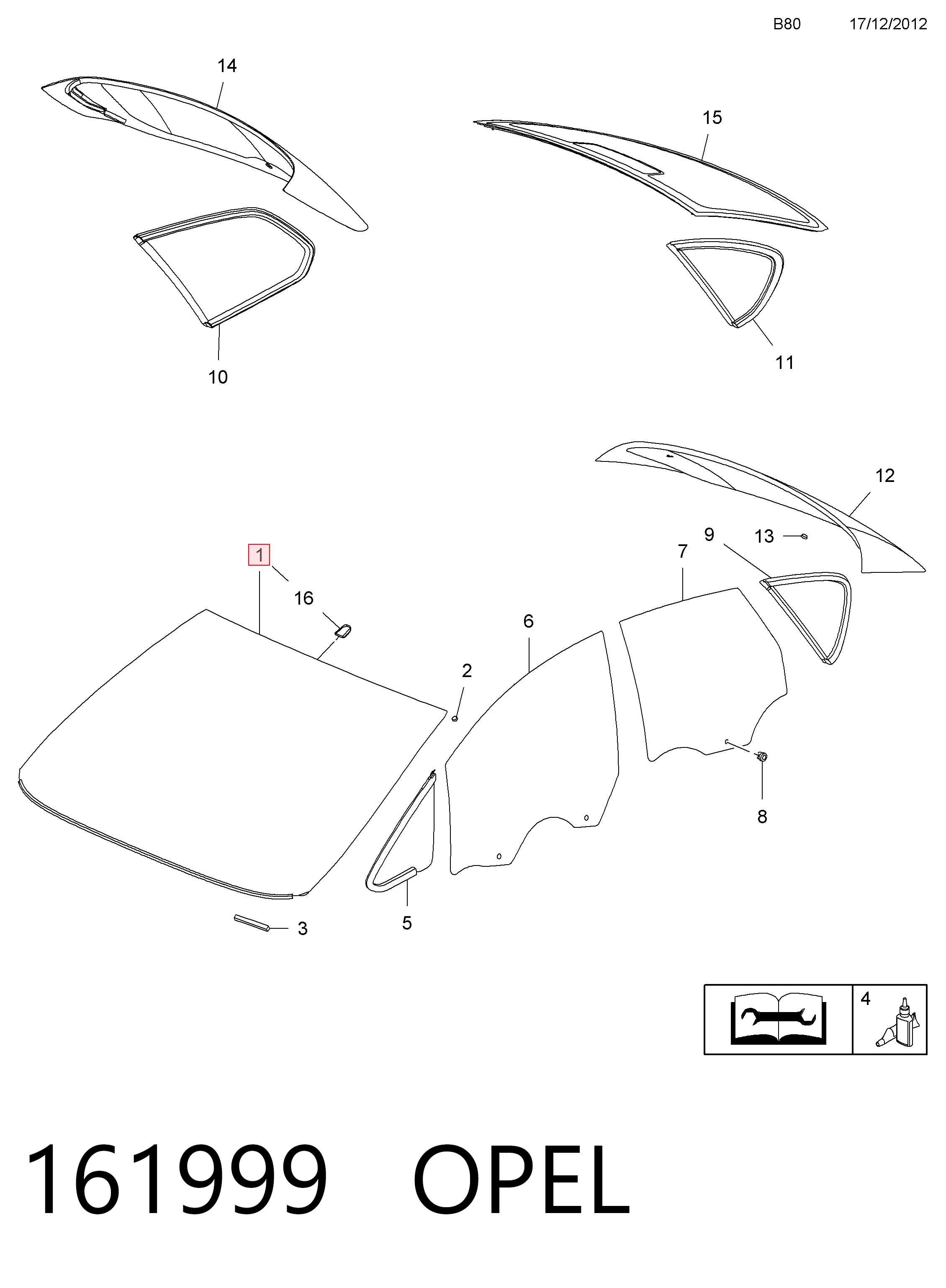 Стекло лобовое Pilkington AB61420A цена, от 83.83 USD