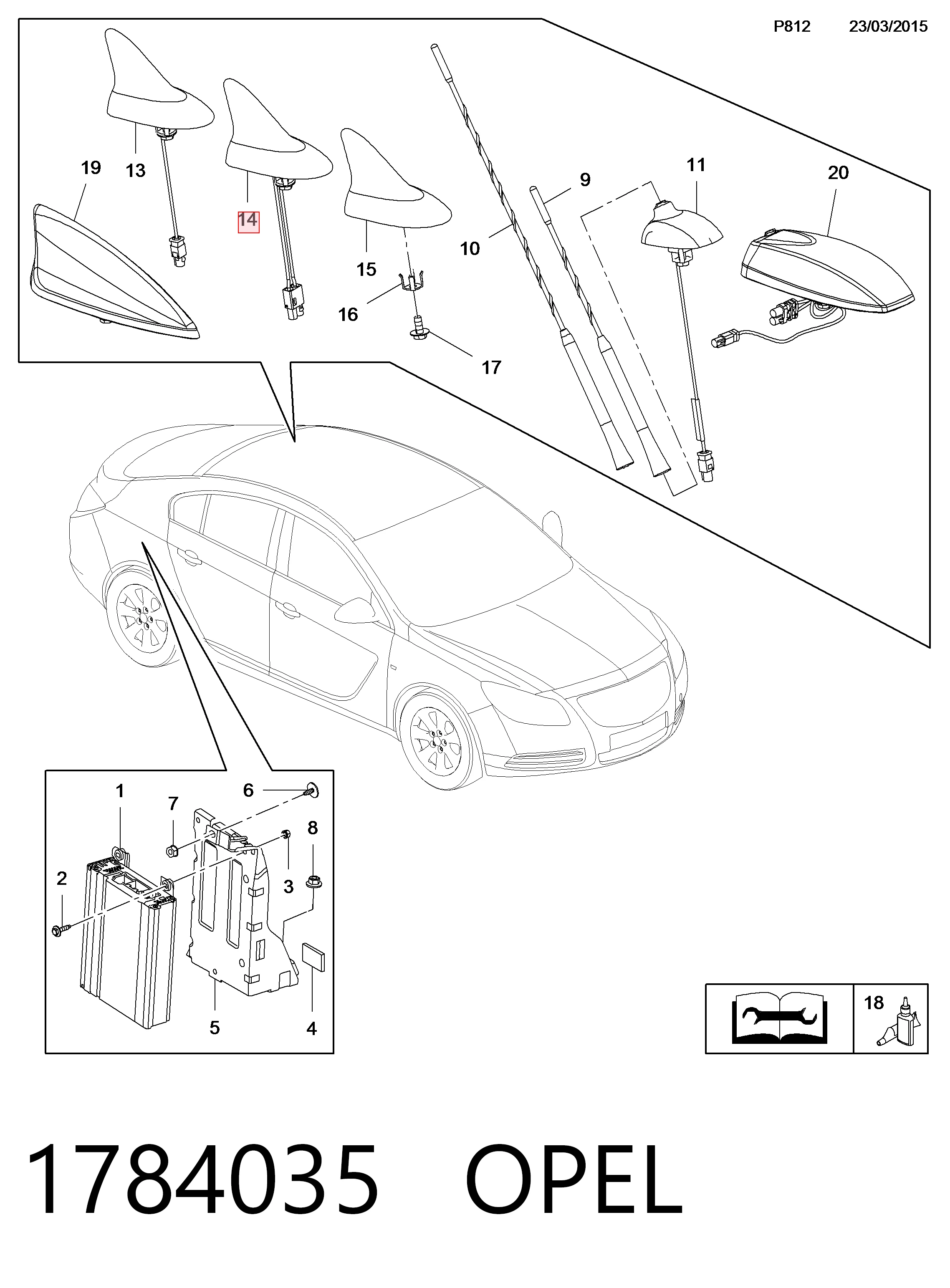 13322158 Opel 