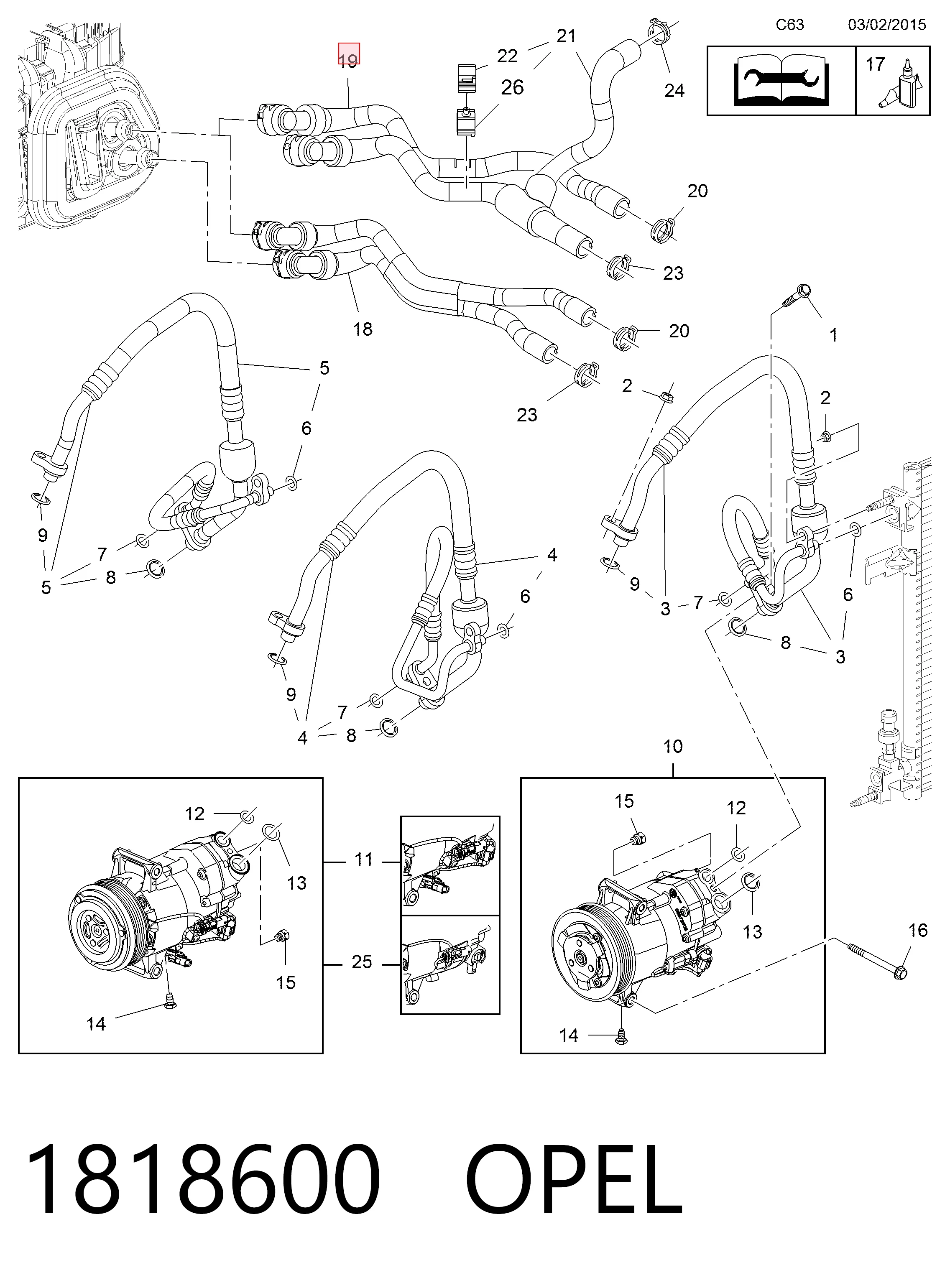 1818600 Opel 