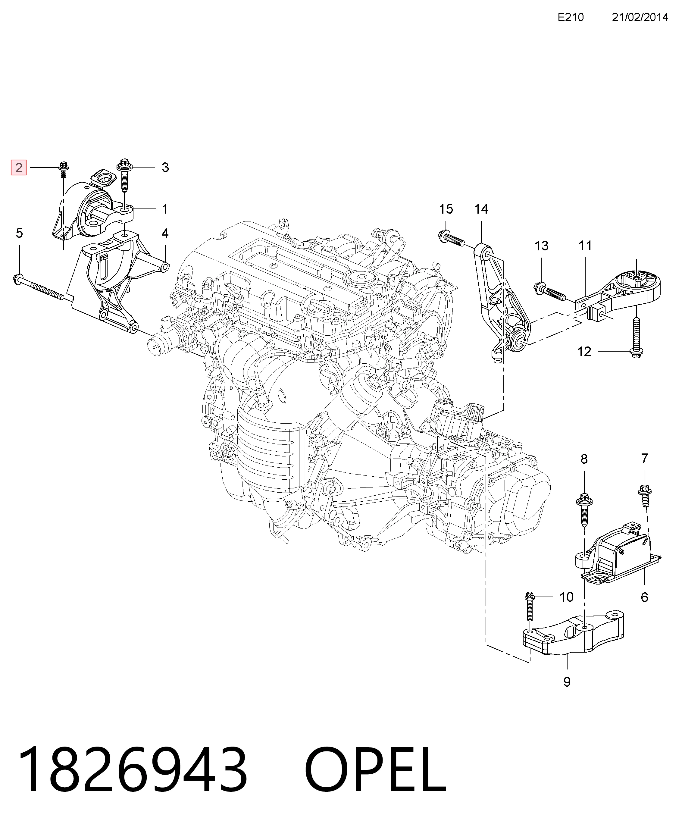1826943 Opel