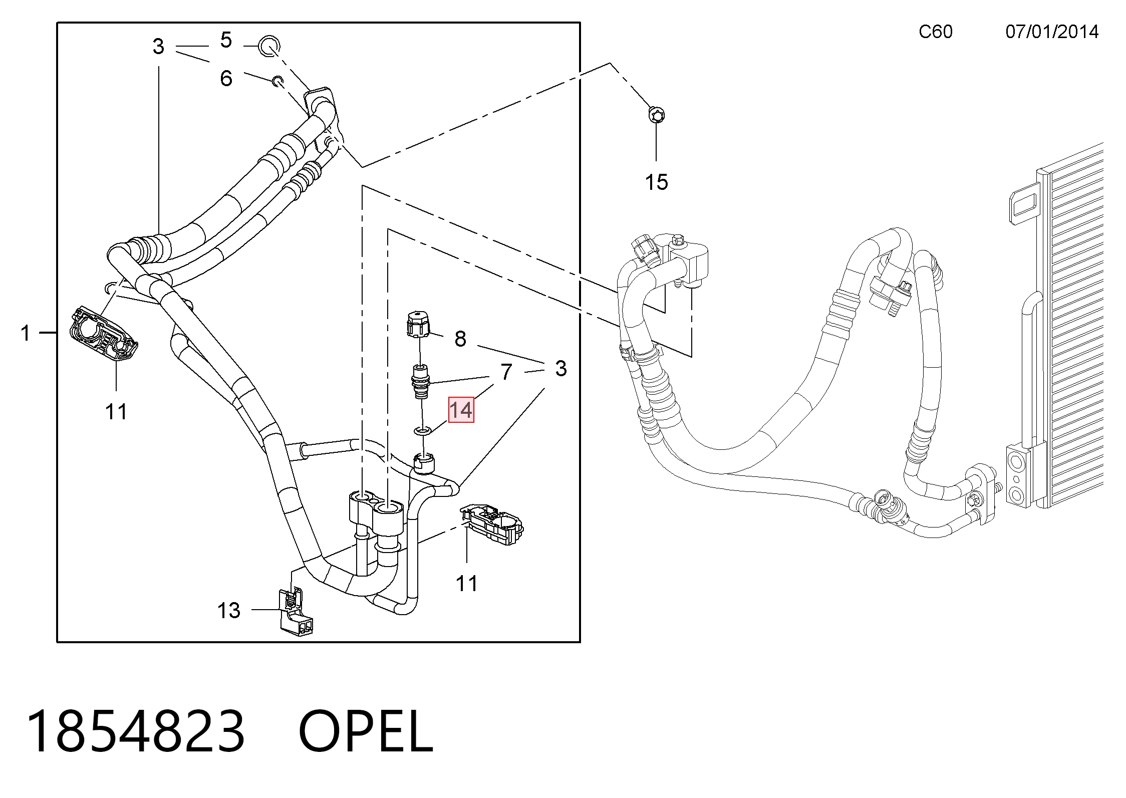 Кран печки (отопителя) Isuzu 8524581840 цена, от 11.36 USD