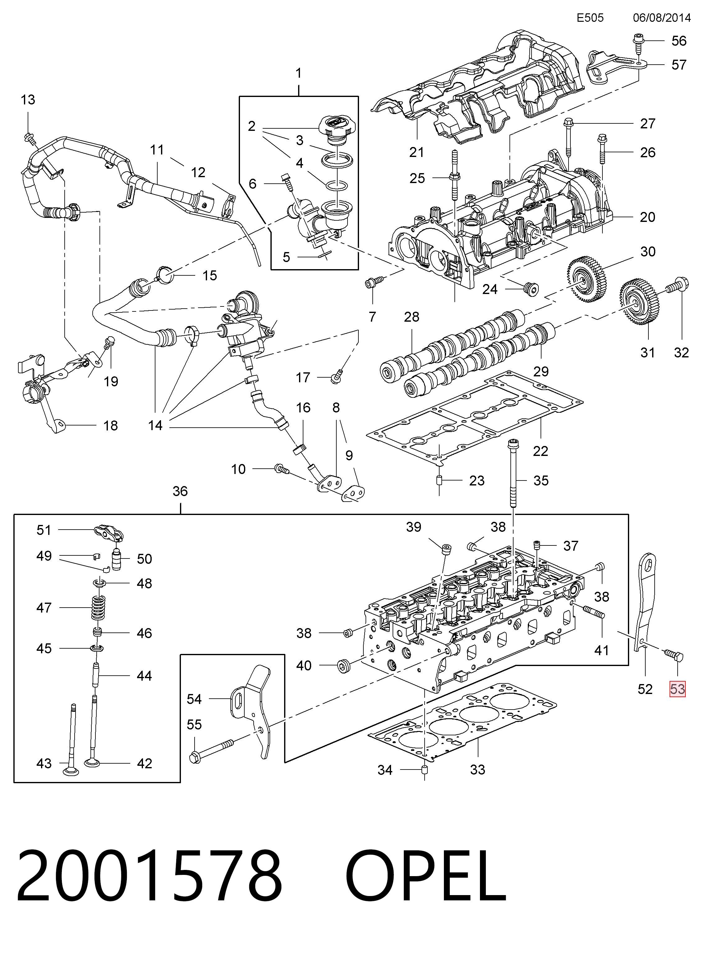 Купить 55192203 Peugeot/Citroen Болт выхлопной системы (глушителя)