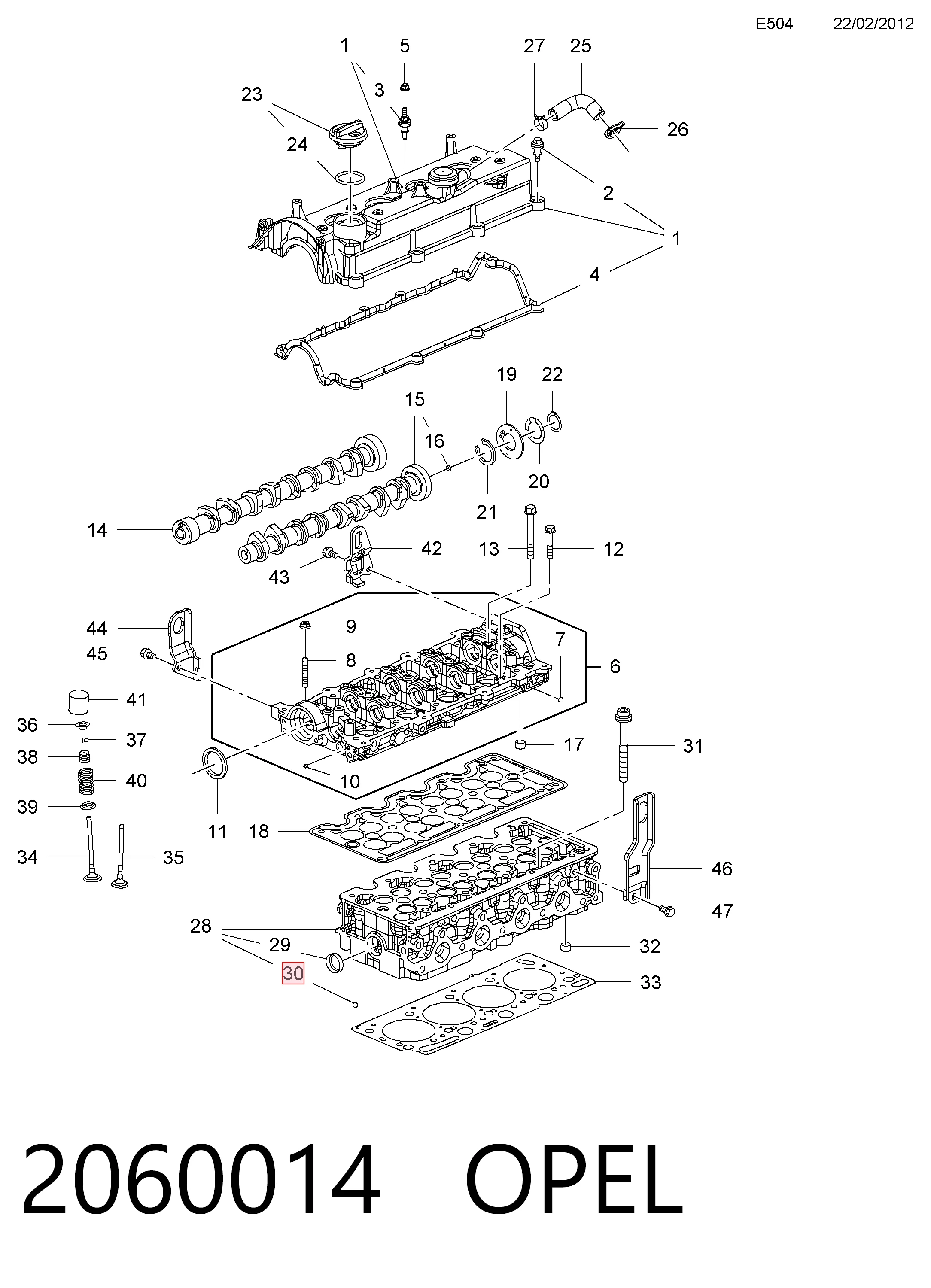2060014 Opel