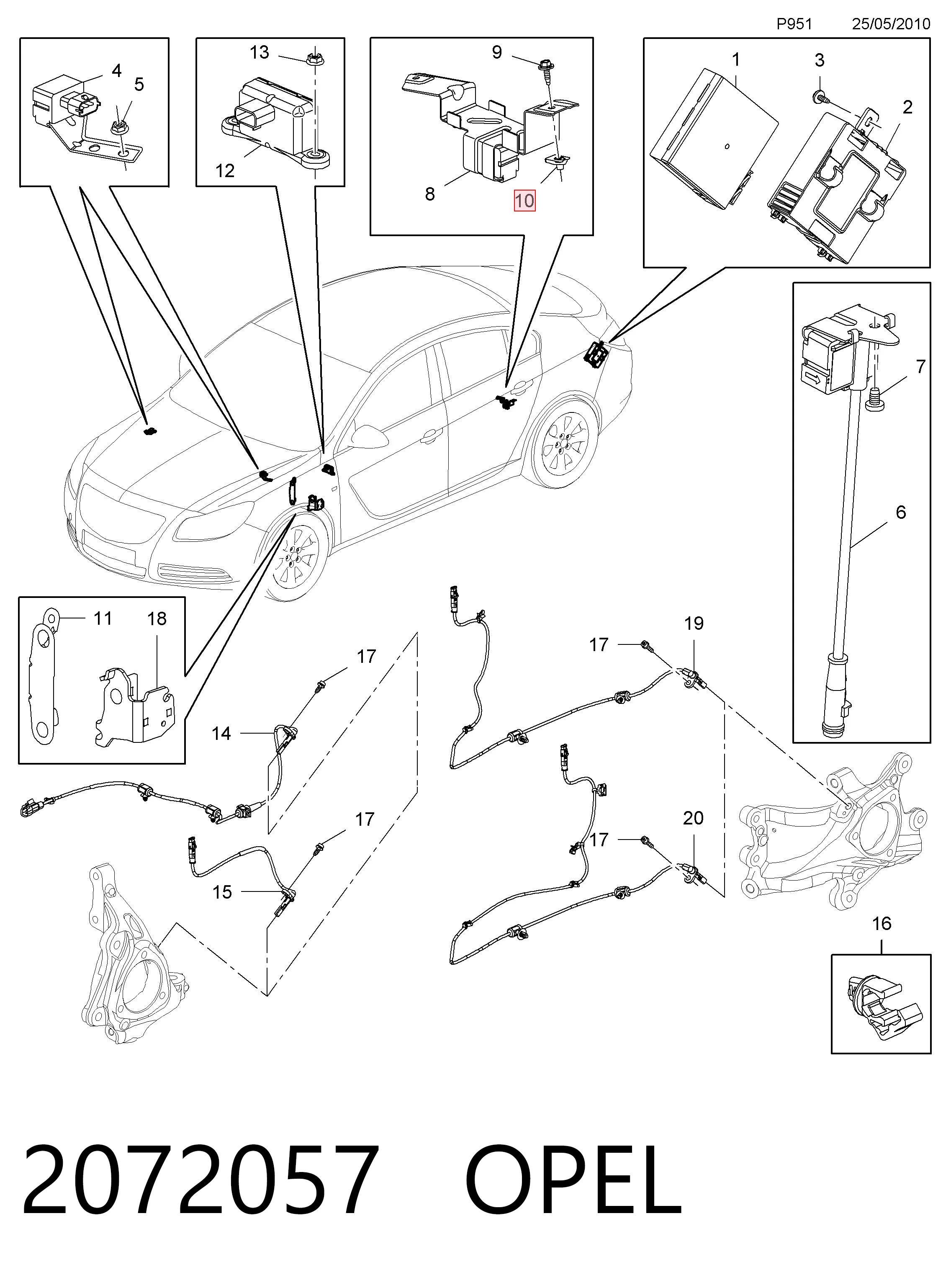 Купить 95530322 Peugeot/Citroen 